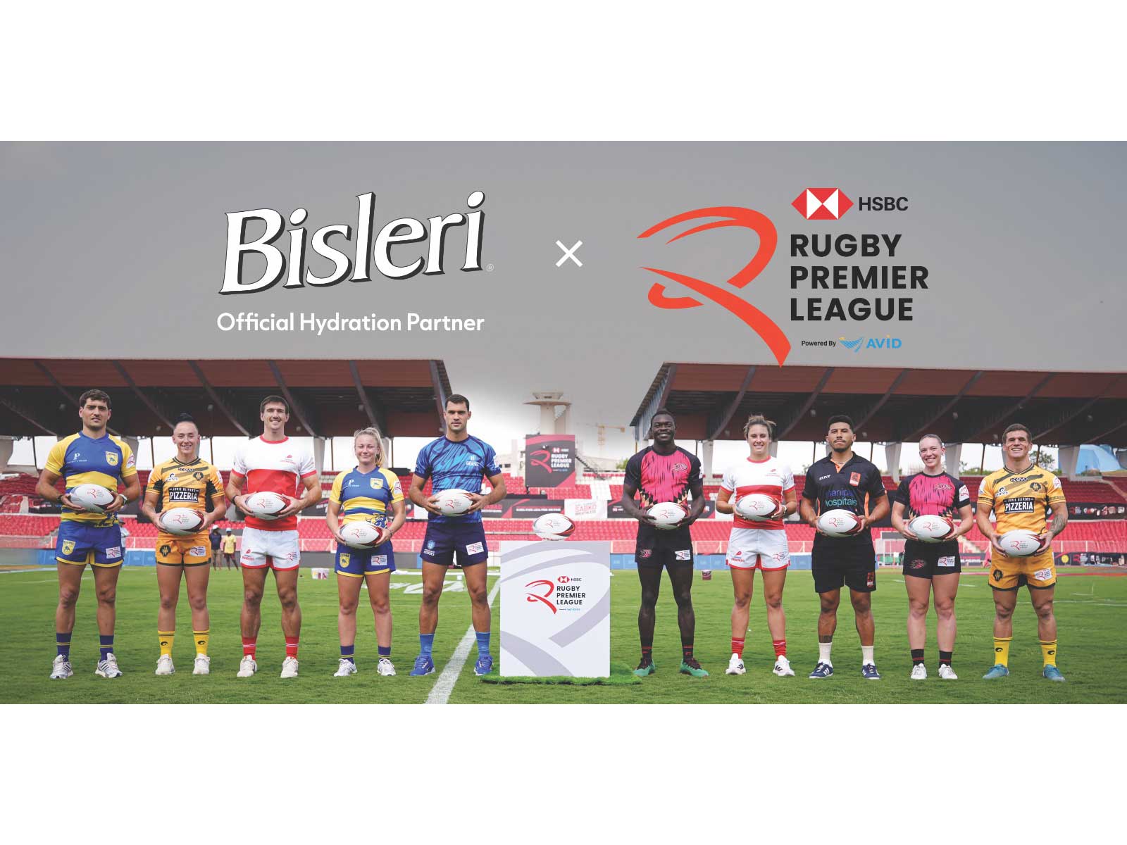 Bisleri Comes Onboard as Official Hydration Partner for HSBC Rugby Premier League Bisleri Comes Onboard as Official Hydration Partner for HSBC Rugby Premier League