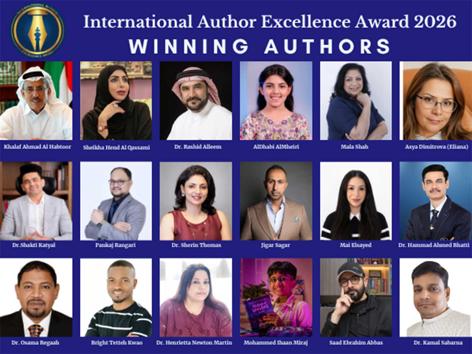 International Author Excellence Awards 2026 Celebrated Global Literary Excellence in Dubai