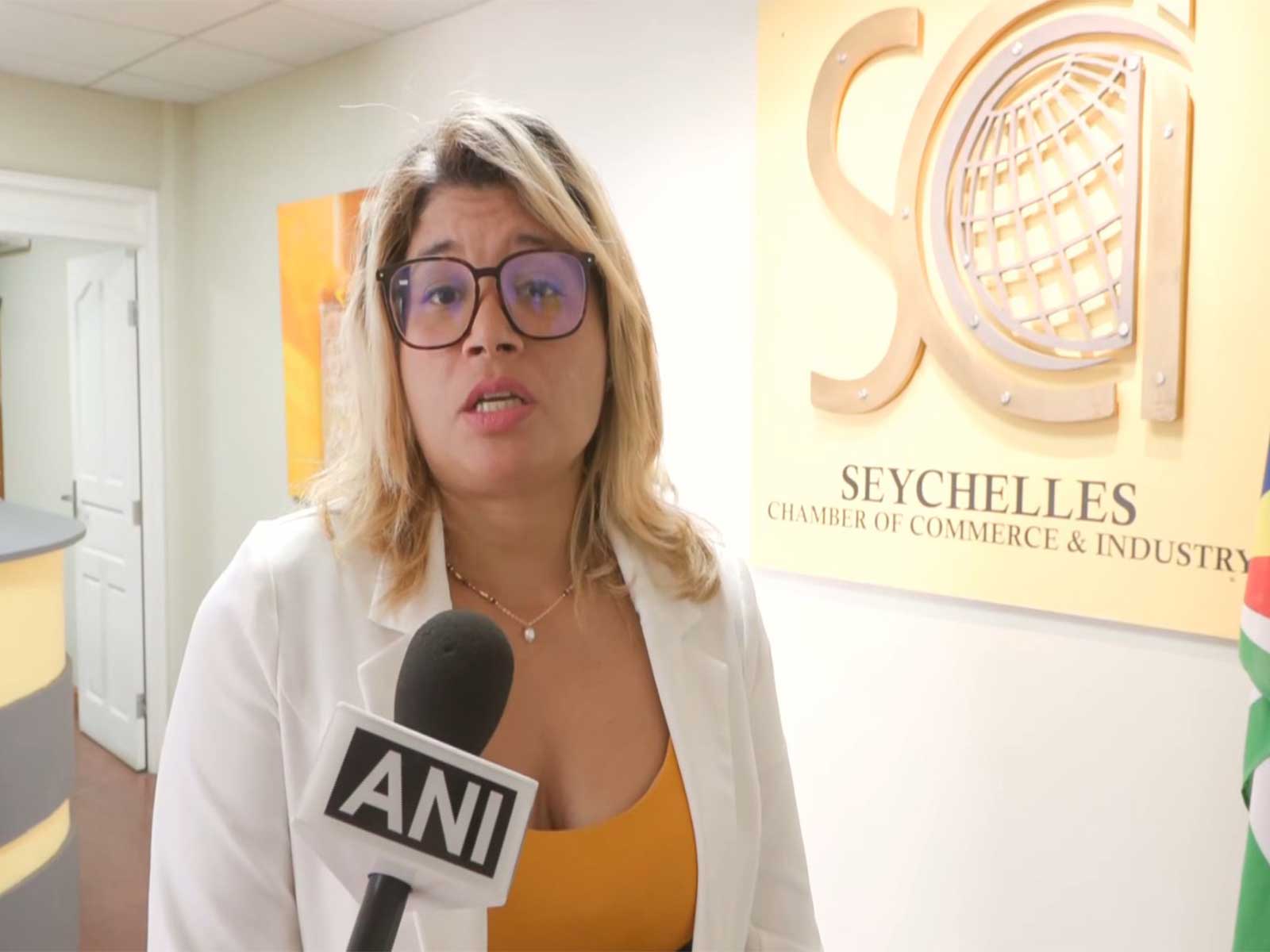 Secretary General, Seychelles Chamber of Commerce and Industry (SCCI),  Iouana Pillay (Photo/ANI)
