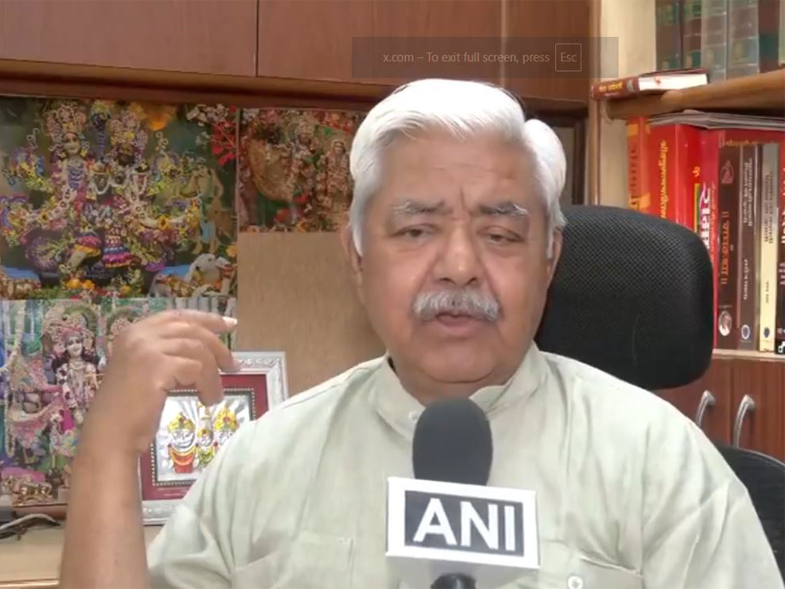 International President, Vishva Hindu Parishad, Alok Kumar (Photo/ANI)