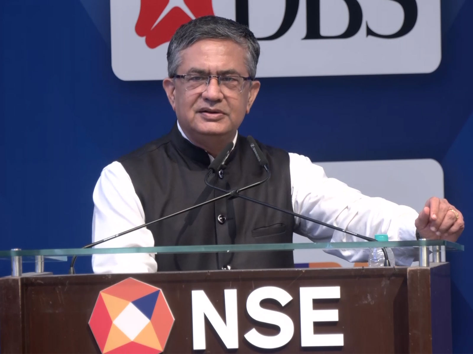 National Stock Exchange MD and CEO Ashish Kumar Chauhan (Photo/ANI) National Stock Exchange MD and CEO Ashish Kumar Chauhan (Photo/ANI)