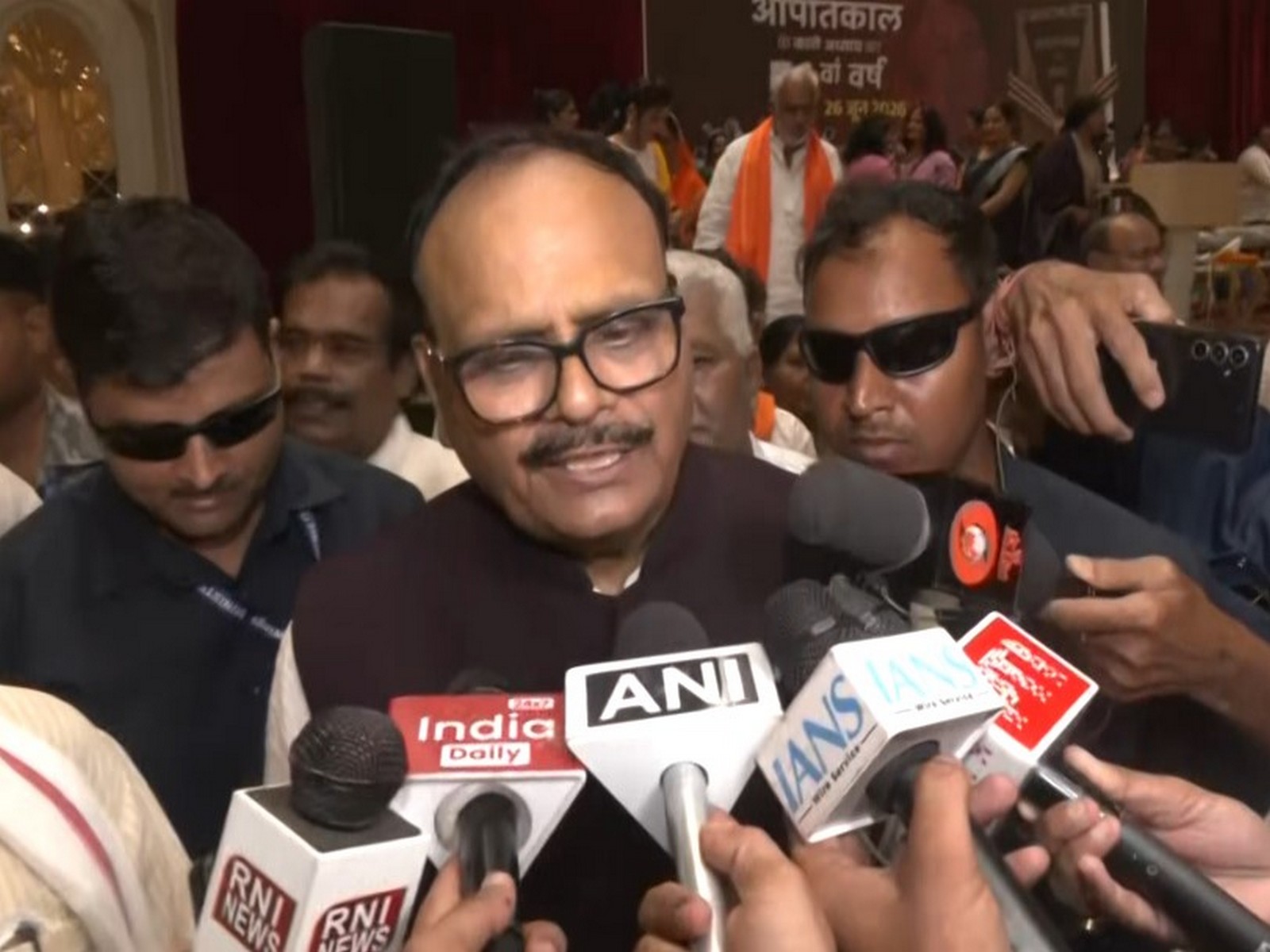 Uttar Pradesh Deputy Chief Minister Brajesh Pathak (Photo/ANI)