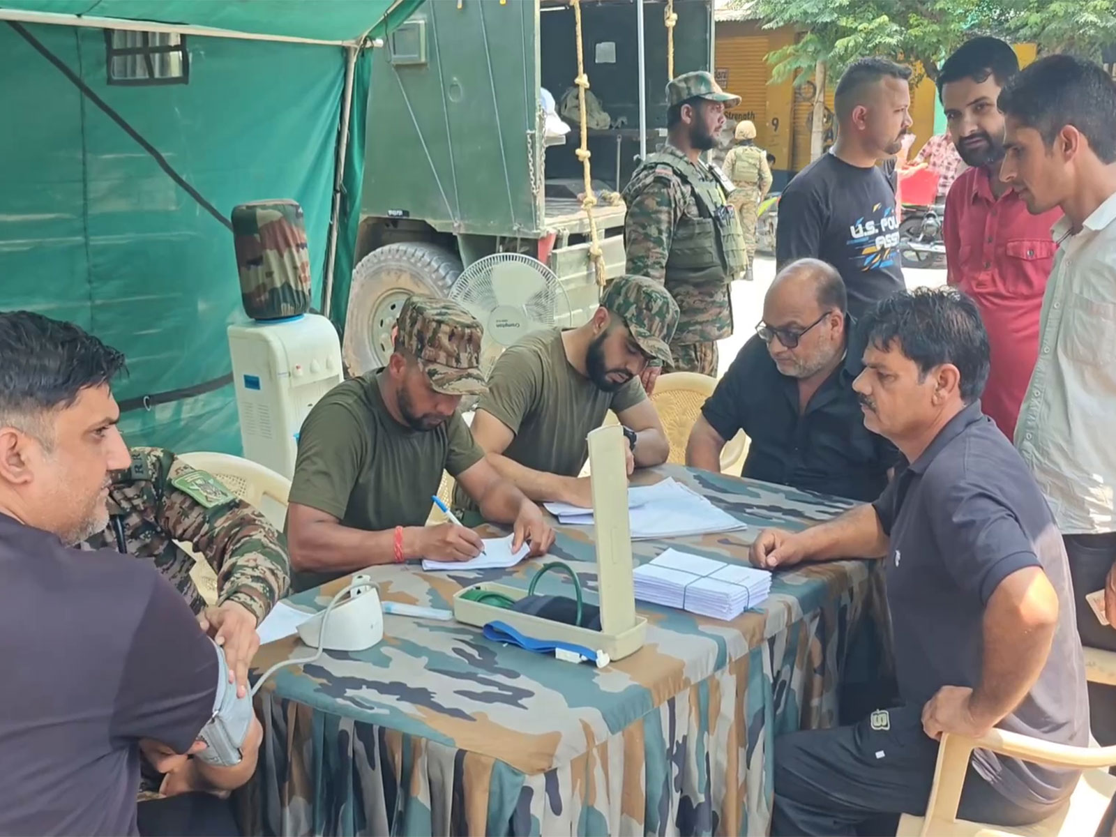 Visual from the medical camp in Ramban (Photo/ANI)