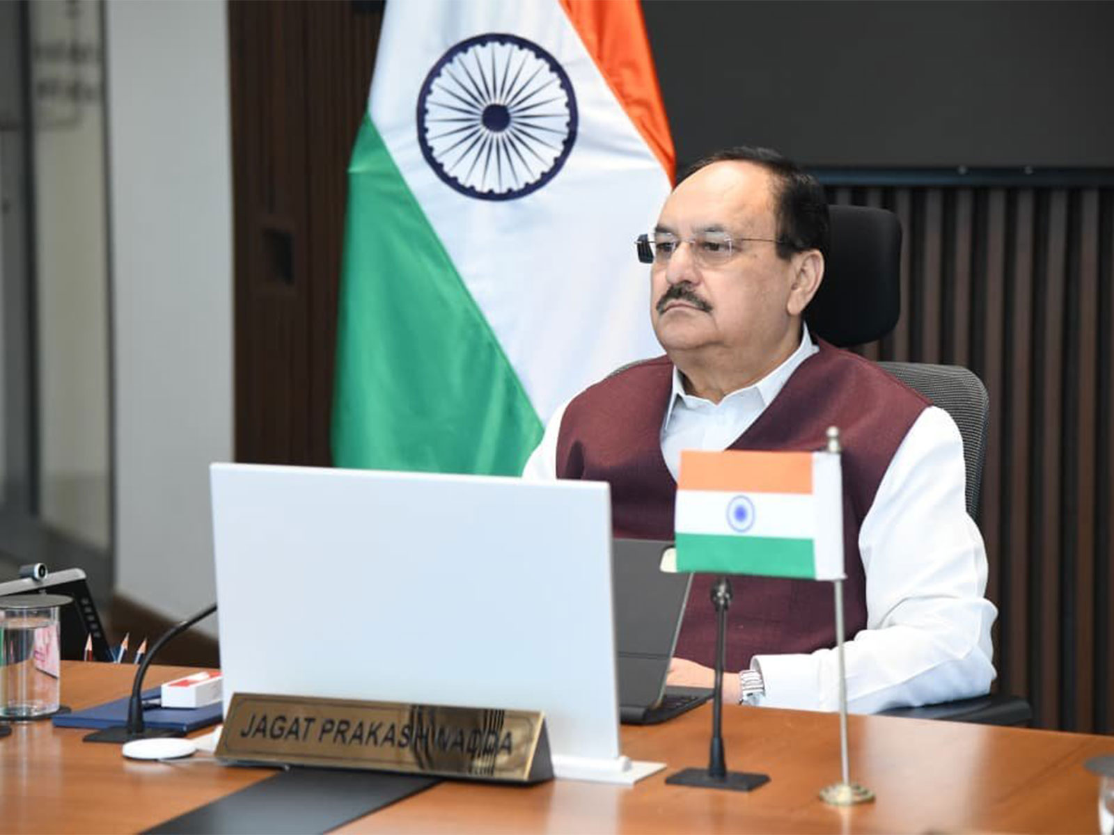 Union Health Minister JP Nadda (Photo/@JPNadda)