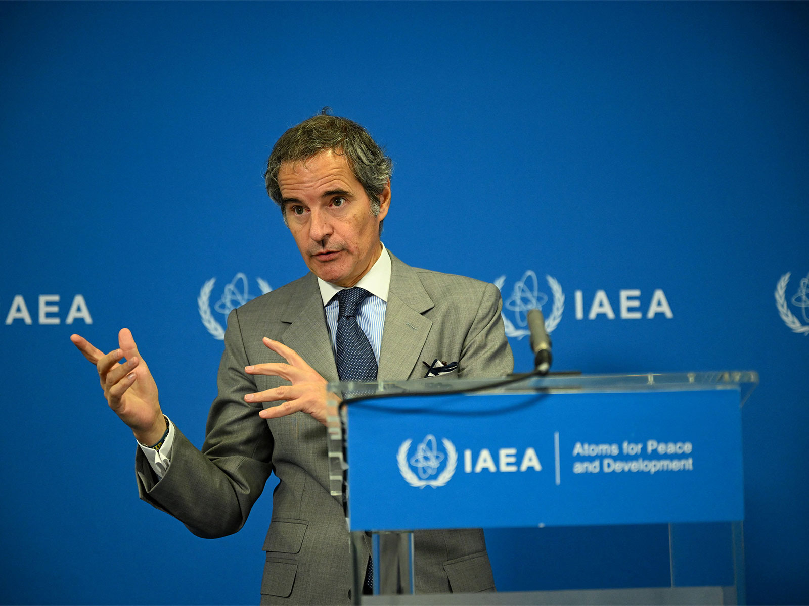 International Atomic Energy Agency (IAEA) Director General Rafael Grossi (File Photo/Reuters)