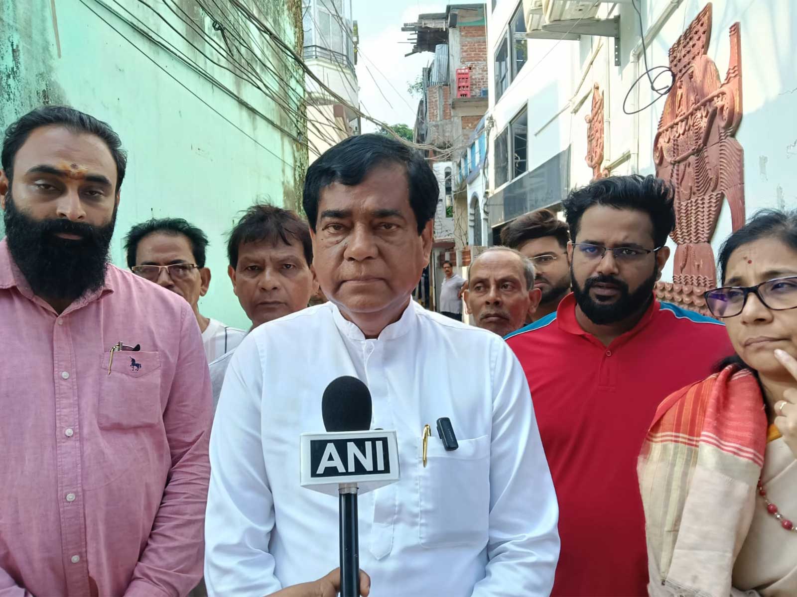 Dipak Majumder, Mayor of Agartala Municipal Corporation (Photo/ANI)