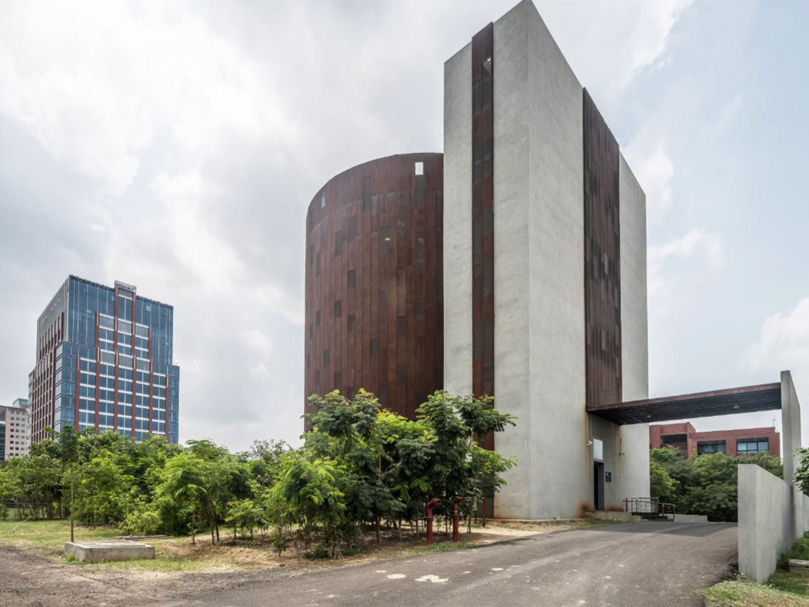 Visual of building in Gift City (Photo/Gift City Website)