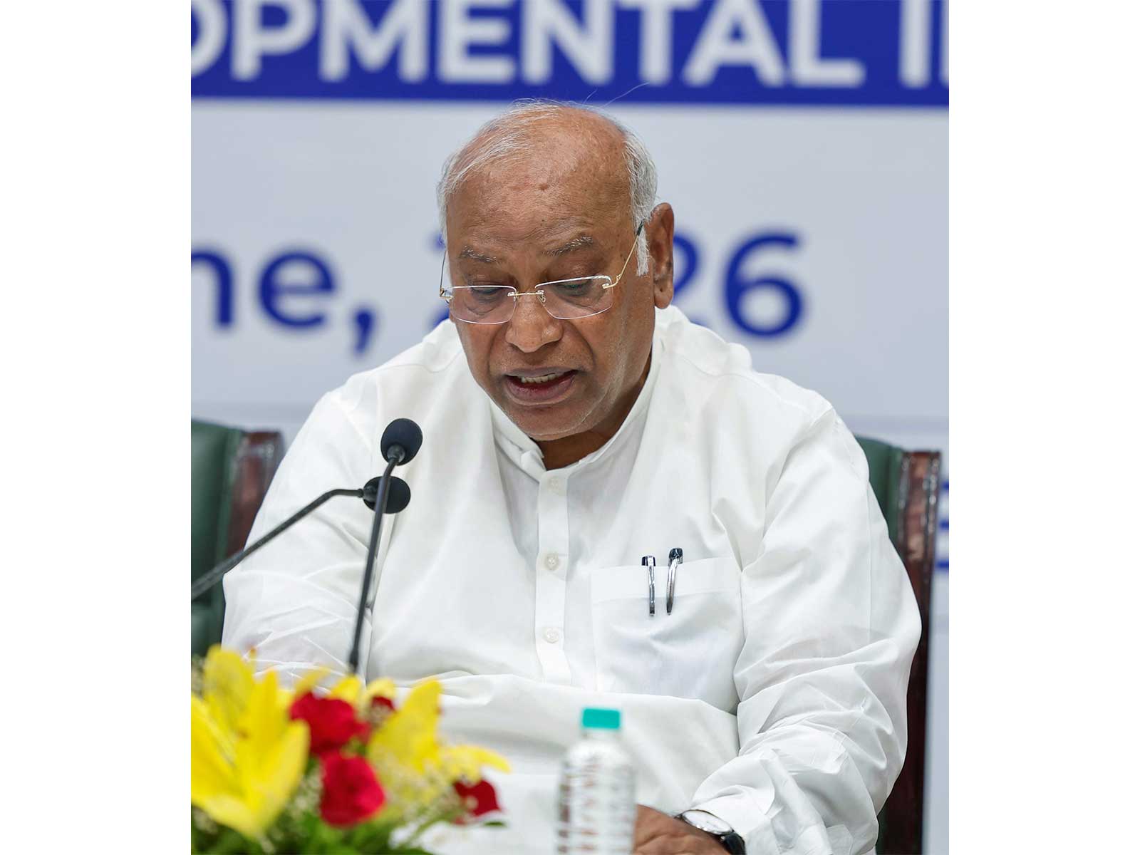 Congress President Mallikarjun Kharge (File Photo/ANI)