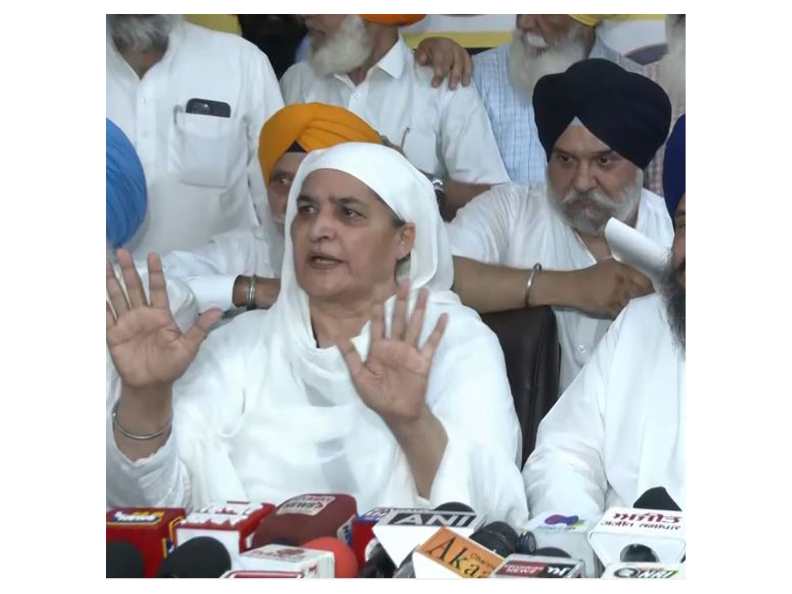 Former President of SGPC Bibi Jagir Kaur (Photo/ANI)