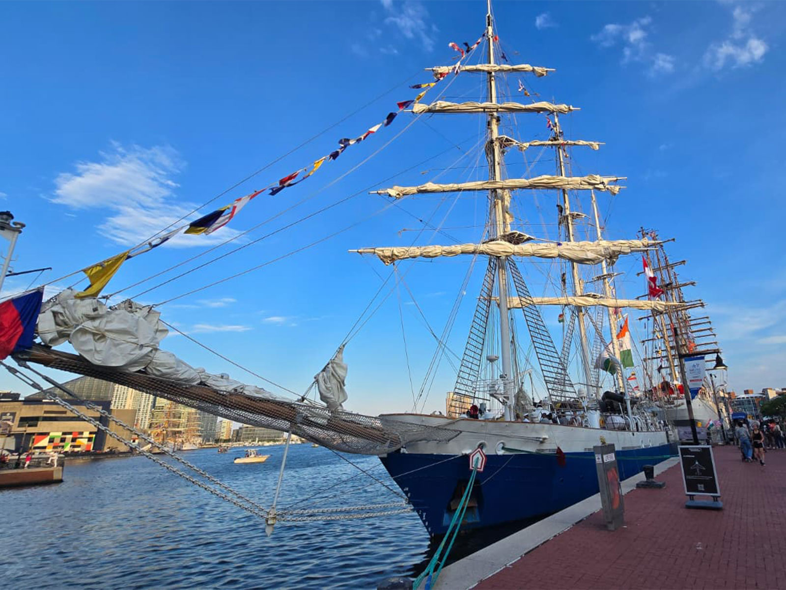 Indian Navy’s ship INS Sudarshini arrives in US’ Baltimore as part of&hellip;