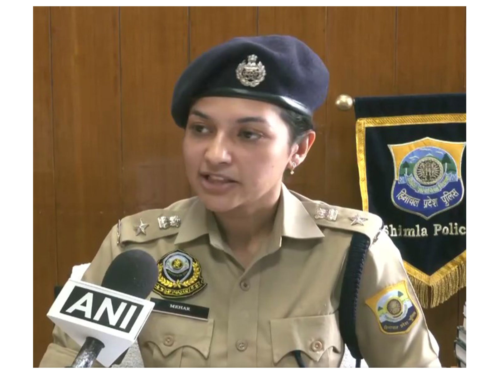 Shimla City SP Mehar Panwar (Photo/ANI) Shimla City SP Mehar Panwar (Photo/ANI)