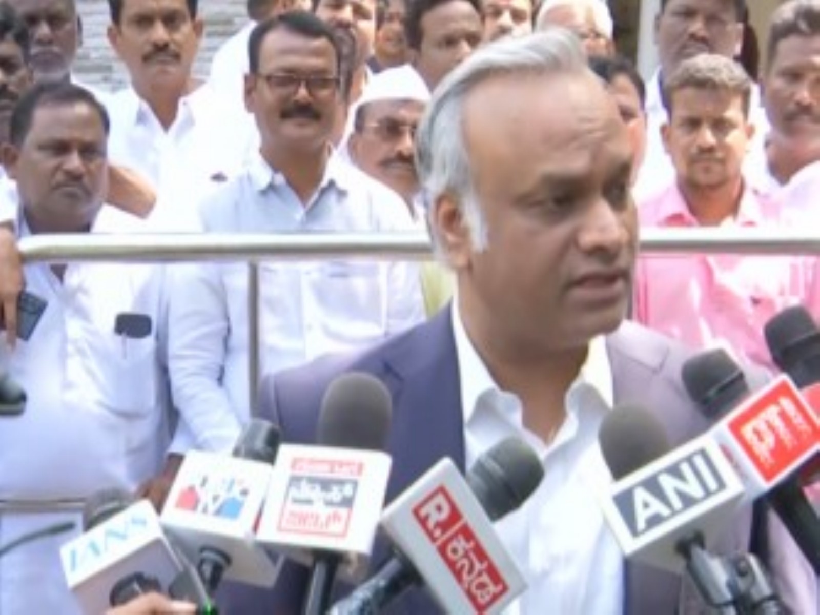Karnataka Home Minister Priyank Kharge (Photo/ANI) Karnataka Home Minister Priyank Kharge (Photo/ANI)