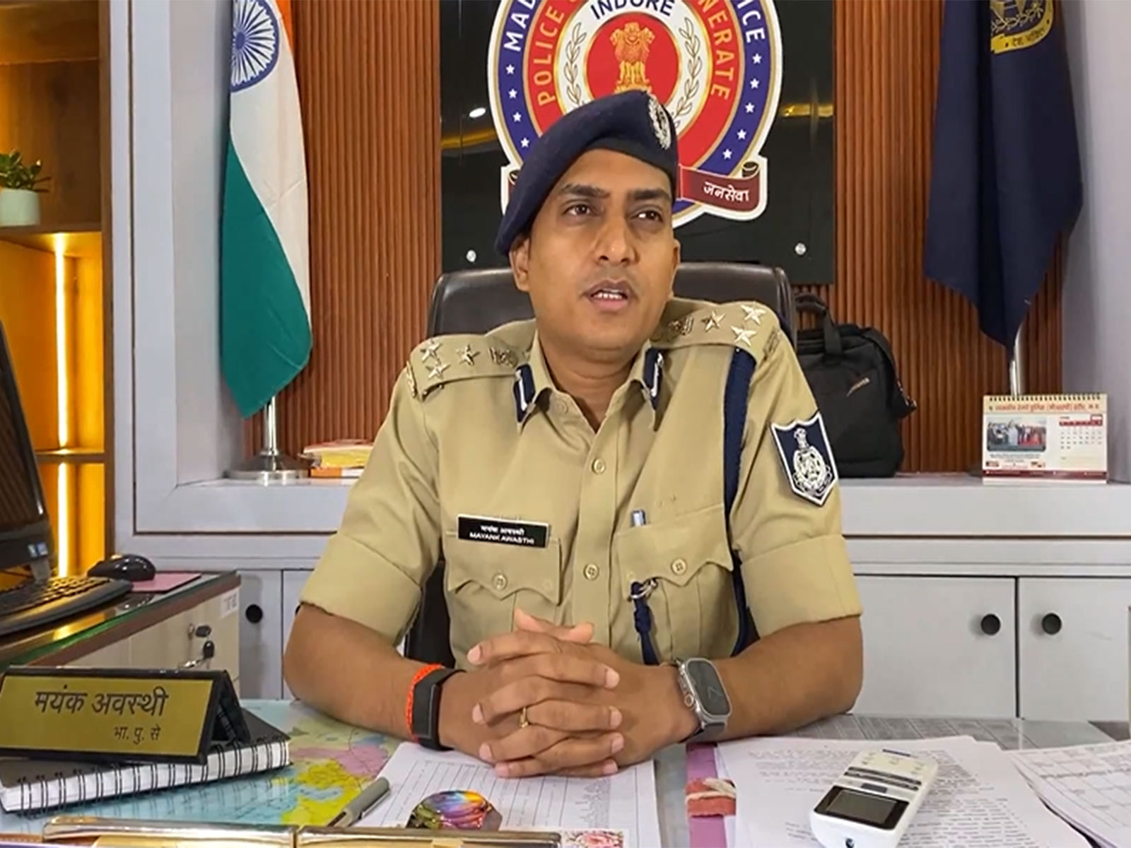Additional Commissioner of Police, Mayank Awasthi (Photo/ANI) Additional Commissioner of Police, Mayank Awasthi (Photo/ANI)