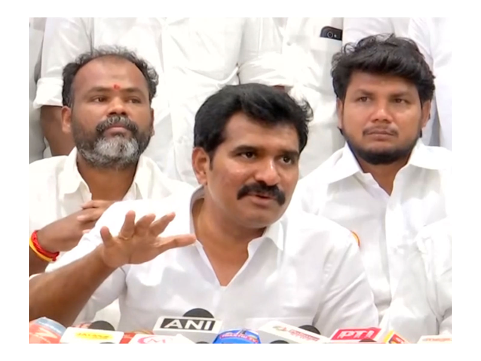 Tamil Nadu Minister Nirmal Kumar, (Photo/ANI) Tamil Nadu Minister Nirmal Kumar, (Photo/ANI)