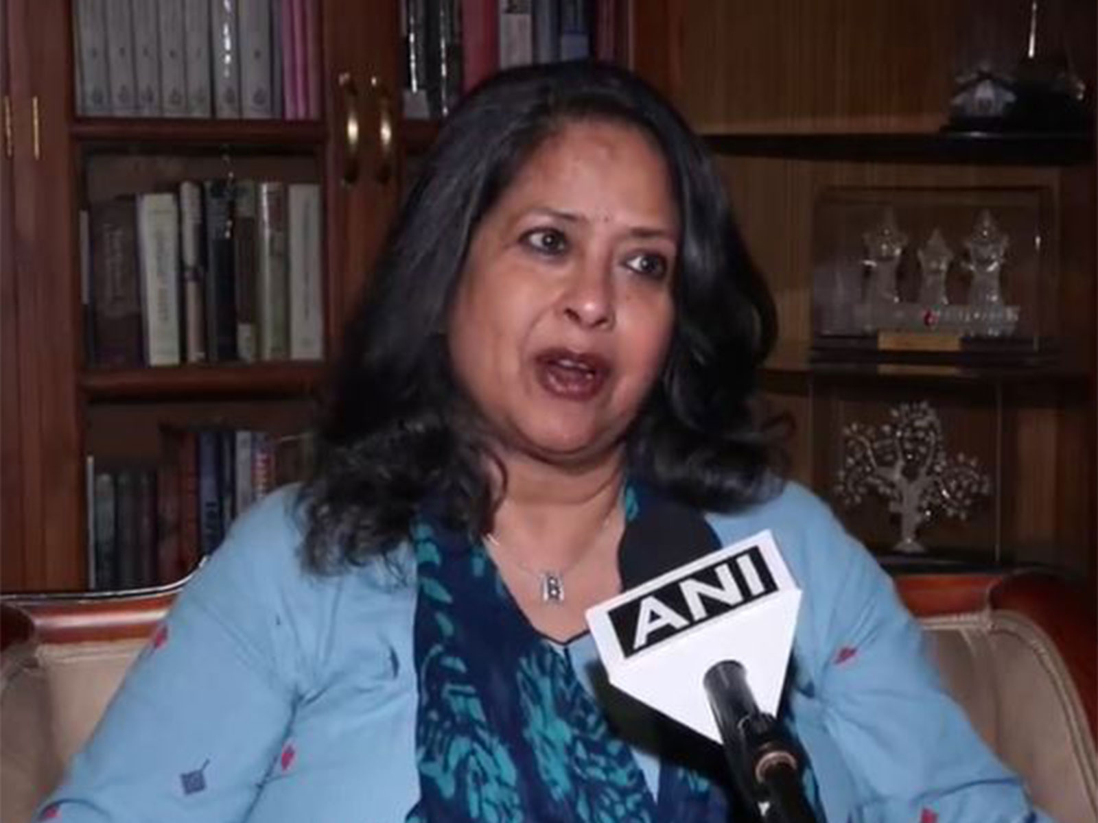 Sharmistha Mukherjee, daughter of former President Pranab Mukherjee (Photo/ANI)