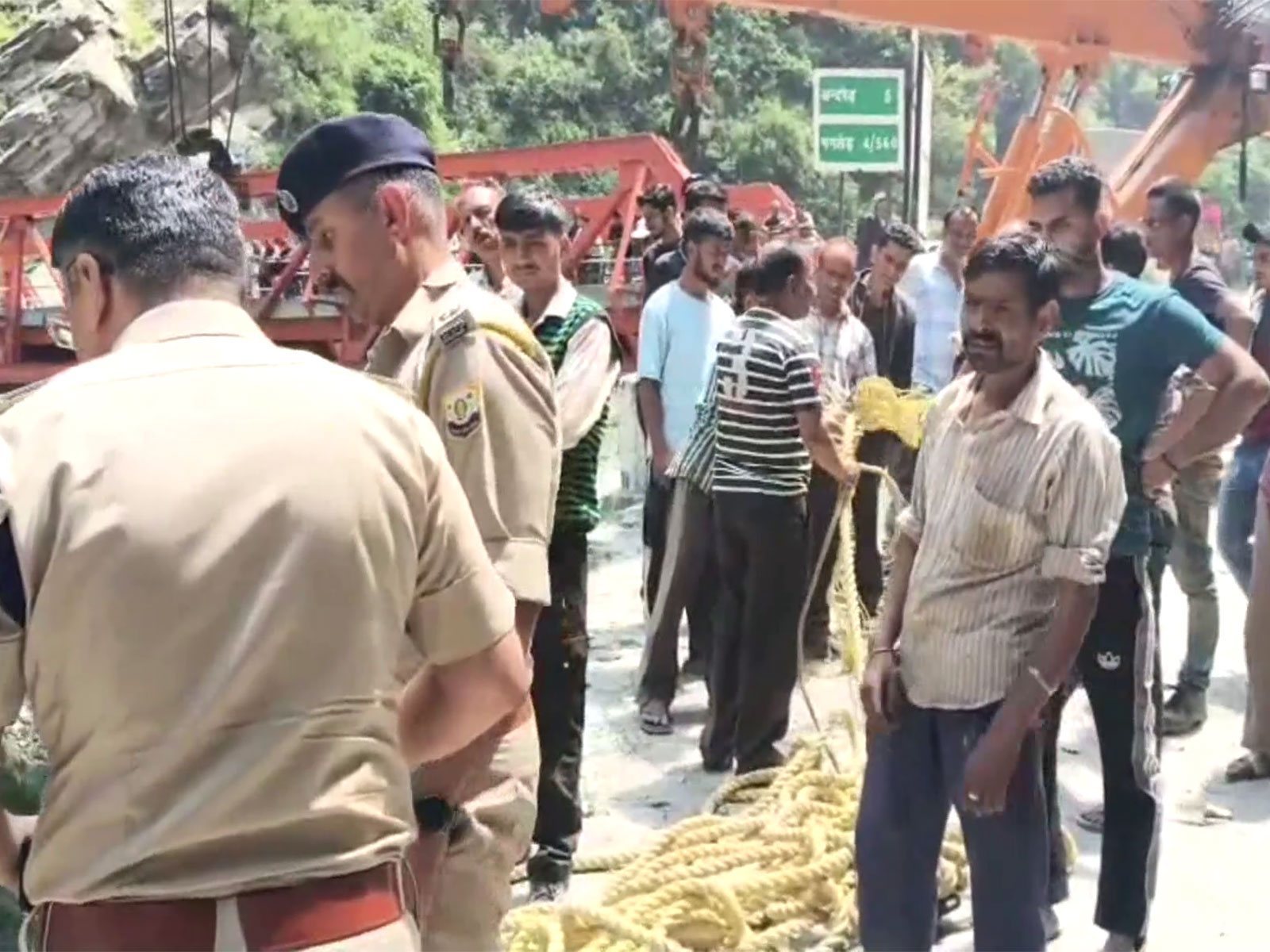 Visuals from the spot (Photo/ANI)