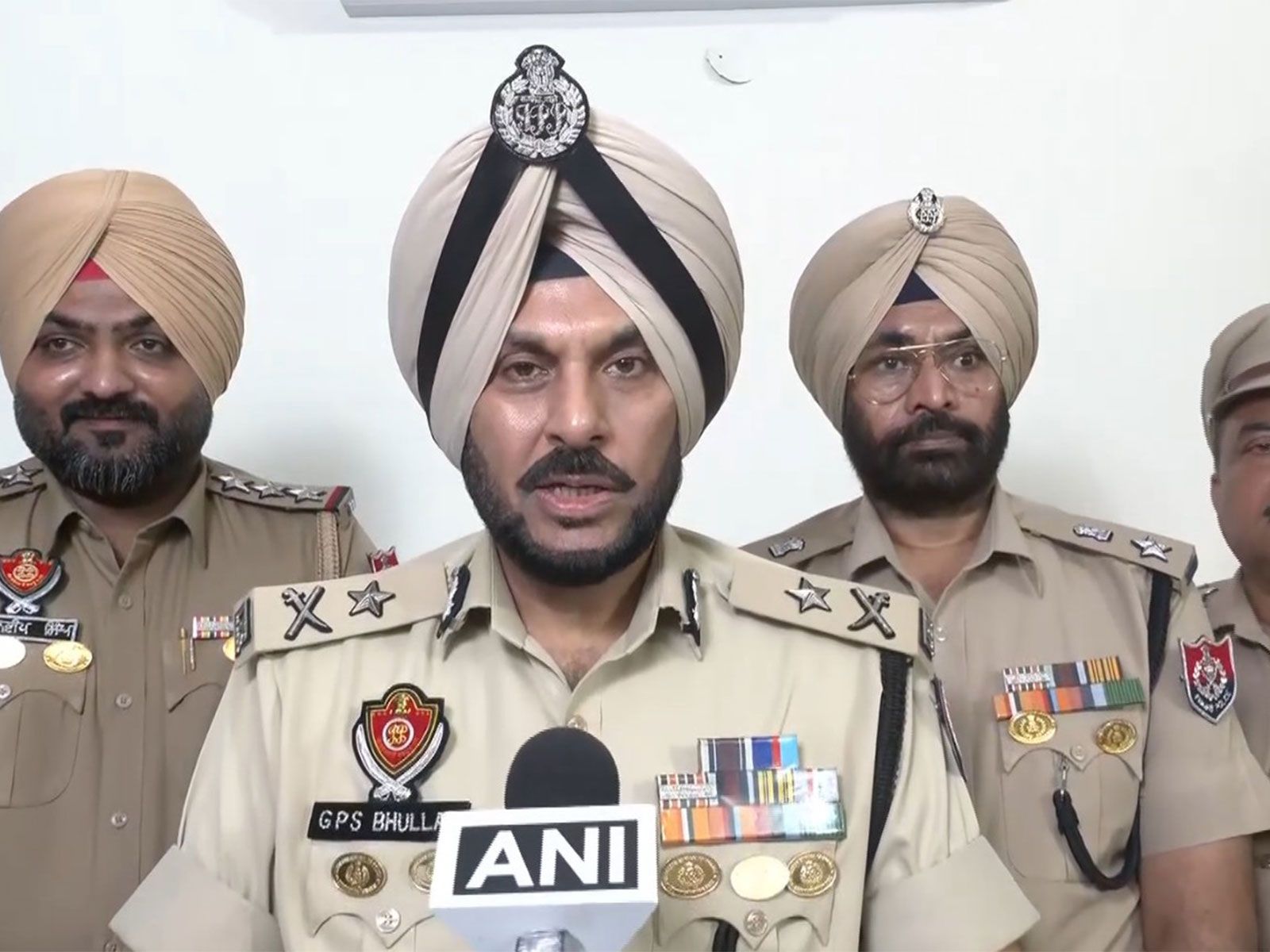 Amritsar Commissioner of Police Gurpreet Singh Bhullar (Photo/ANI)