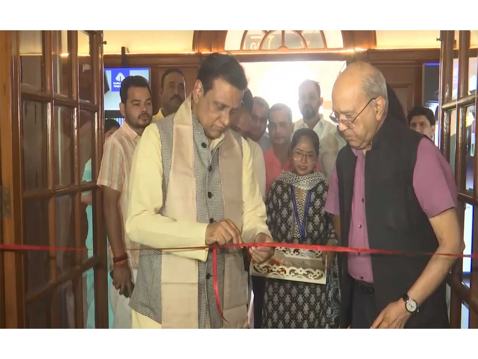 PV Narasimha Rao's grandson NV Subhash inaugurates exhibition in Delhi (Photo/ANI) PV Narasimha Rao's grandson NV Subhash inaugurates exhibition in Delhi (Photo/ANI)