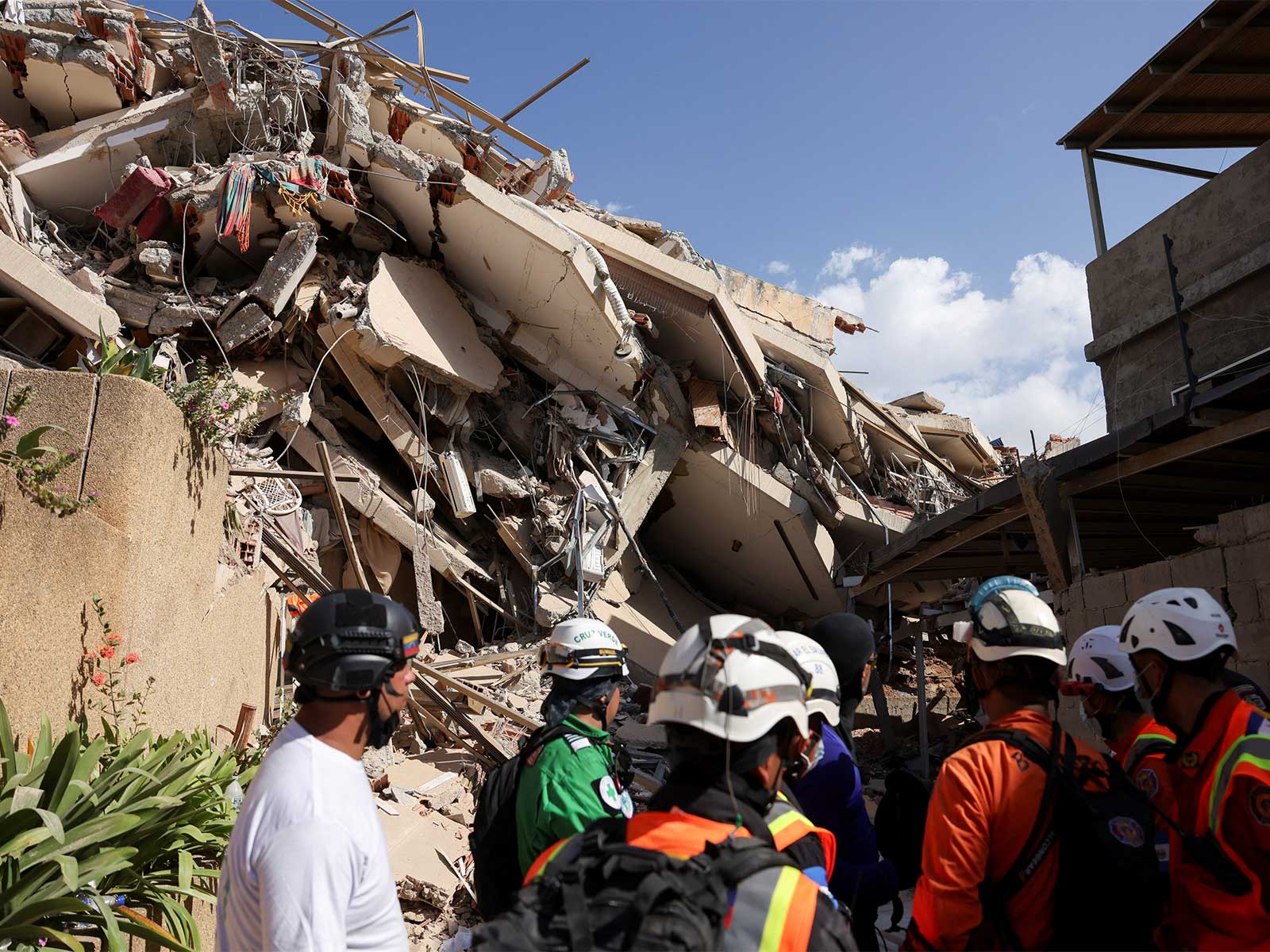 Aftermath of earthquake in Venezuela (Photo/Reuters)