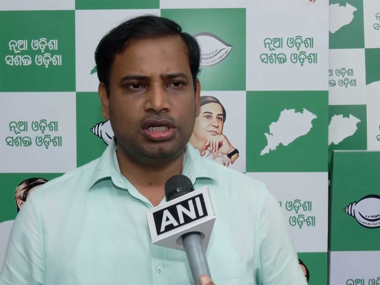 BJD MLA & former Minister Tusharkanti Behera (Photo/ANI)
