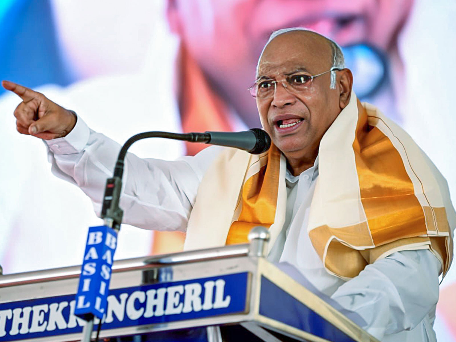 Congress chief Mallikarjun Kharge (File Photo/ANI)