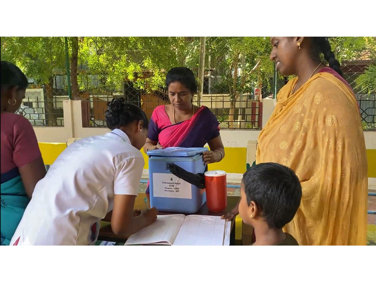 Nationwide Pulse Polio Immunisation Programme in Thoothukudi (Photo/ANI)