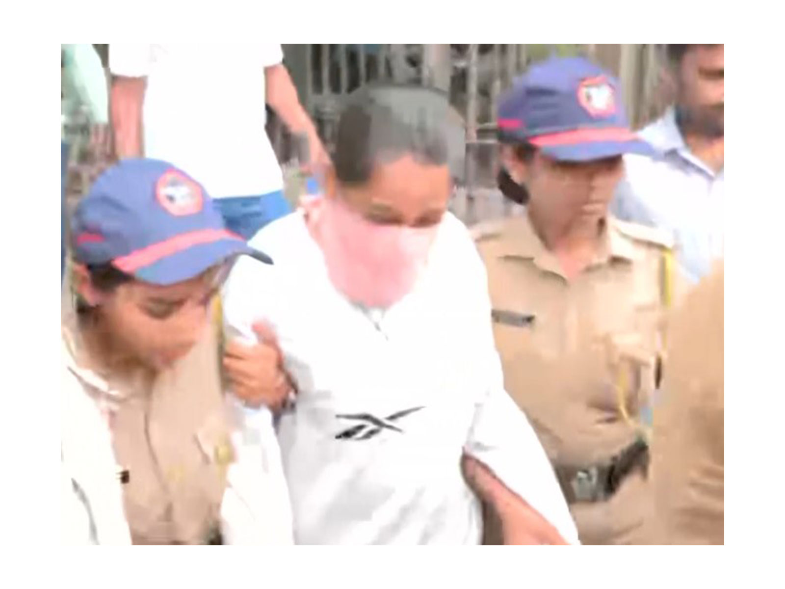 Accused Siya Goyal taken to Lohagad fort in Pune (Photo/ANI) Accused Siya Goyal taken to Lohagad fort in Pune (Photo/ANI)