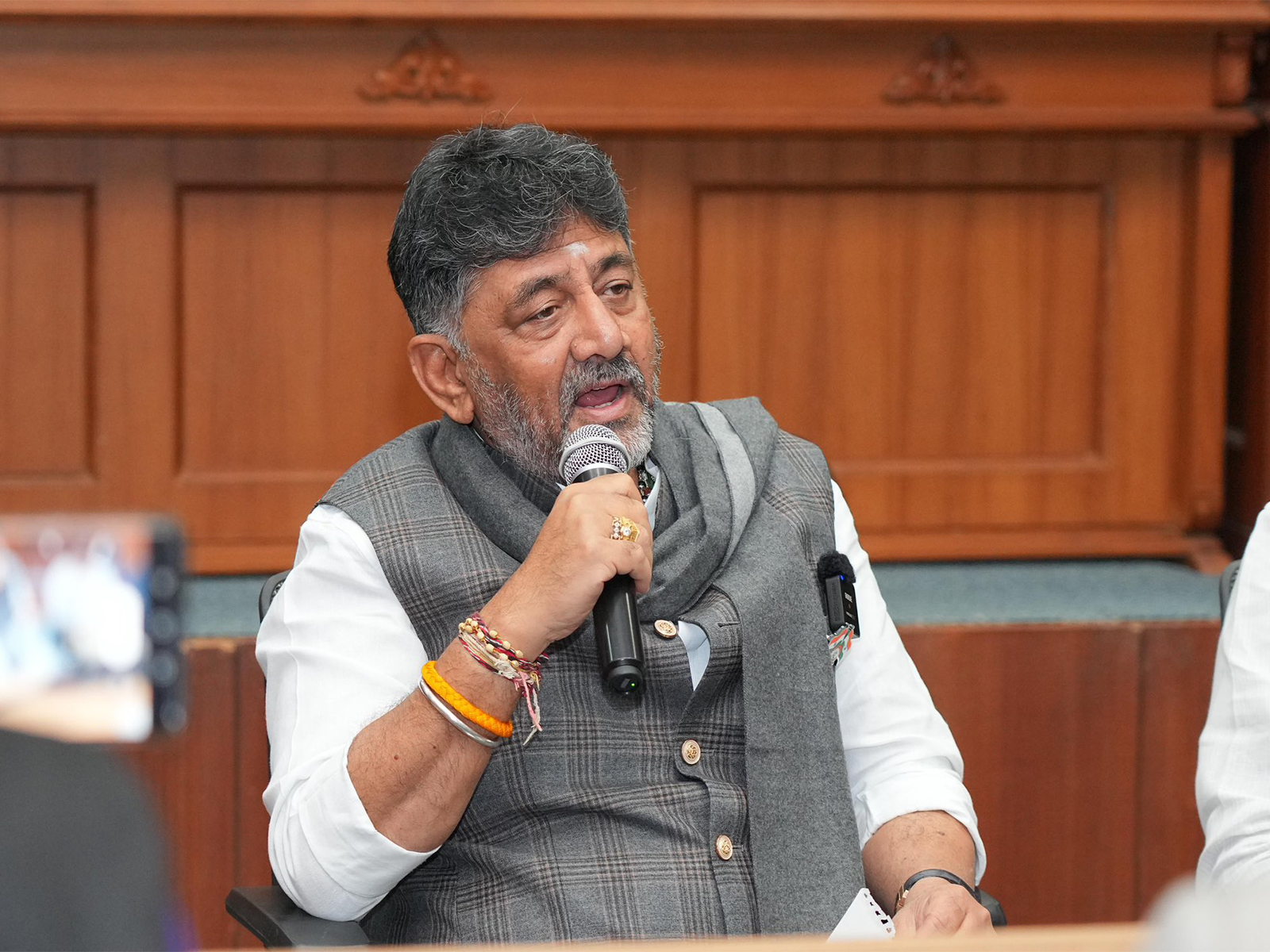 Karnataka Chief Minister D K Shivakumar  (Photo/ANI)