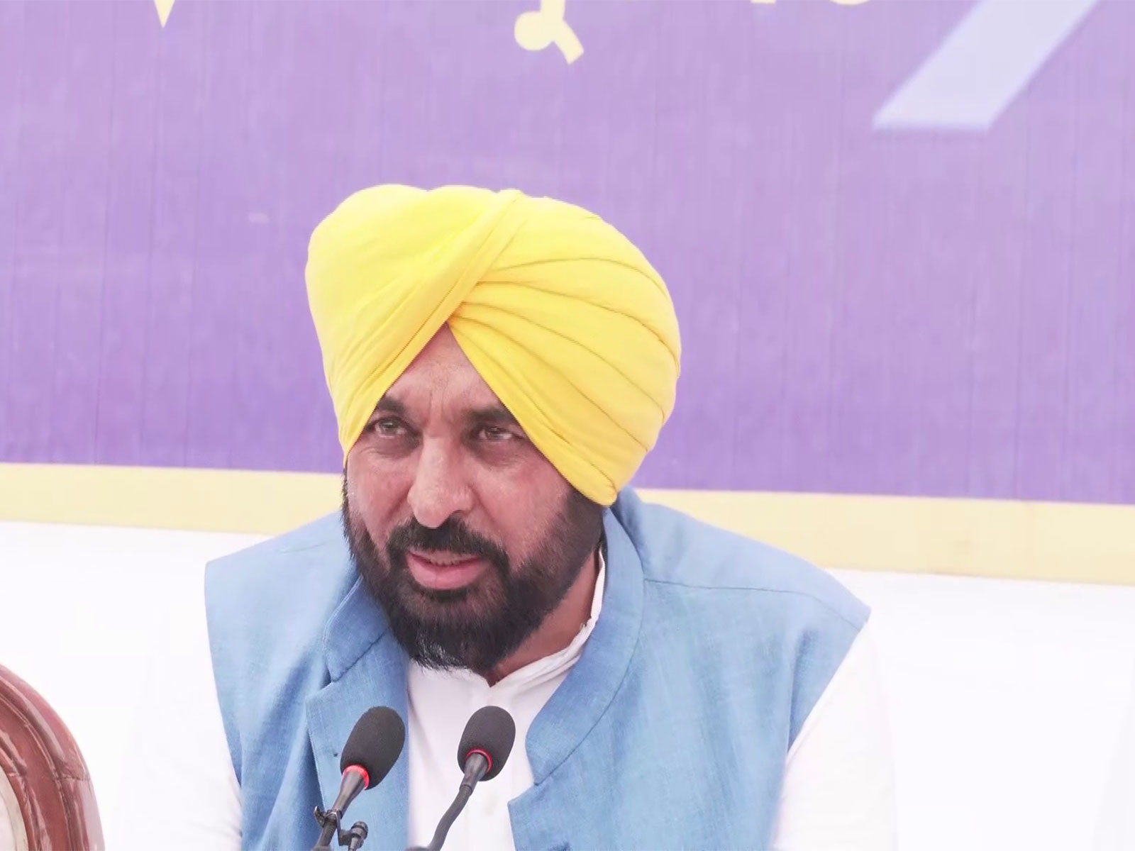 Punjab Chief Minister Bhagwant Mann (Photo/ANI)