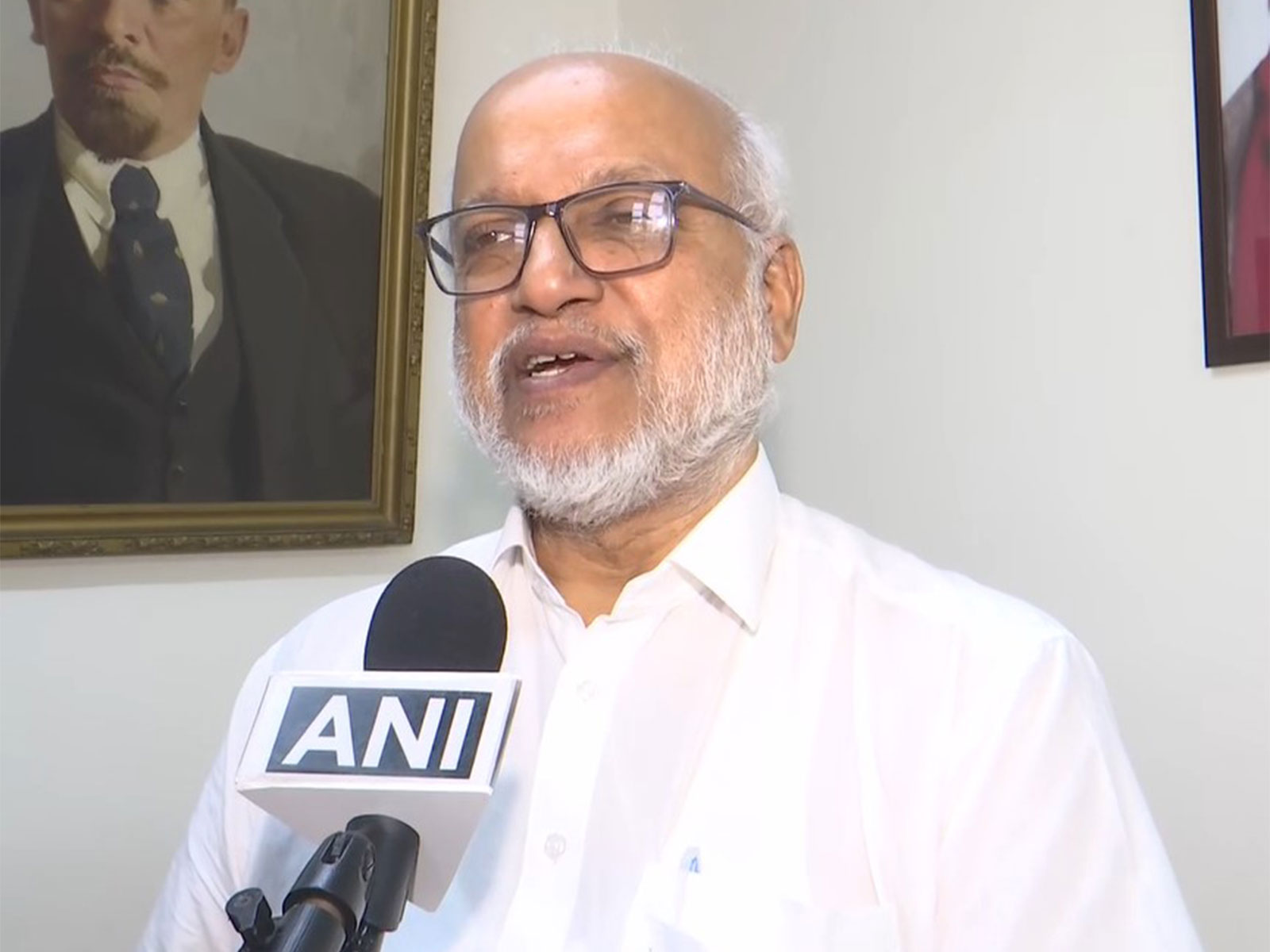 CPI(M) General Secretary MA Baby (Photo/ANI)