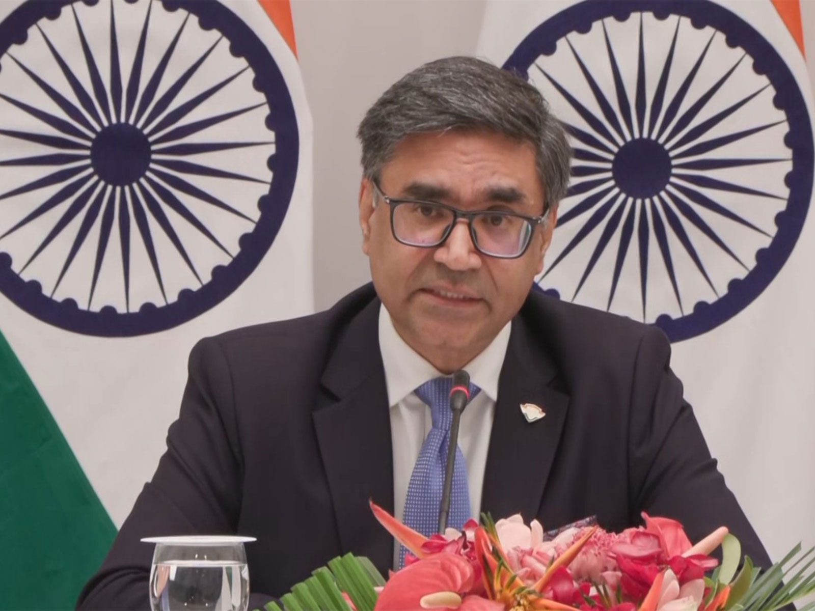 Special briefing by Foreign Secretary Vikram Misri on PM Modi's visit to Seychelles (Photo./ Youtube @MEAIndia)