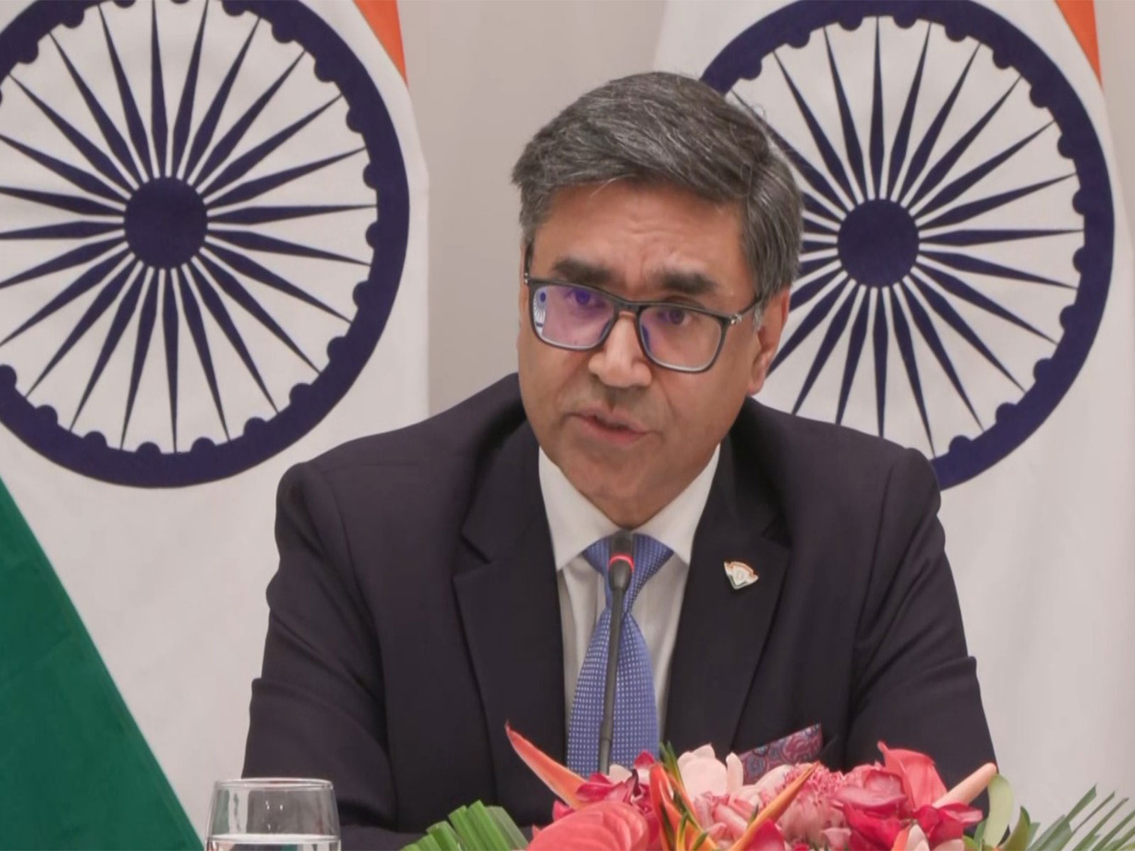 Special briefing by Foreign Secretary Vikram Misri on PM Modi's visit to Seychelles (Photo/ANI)