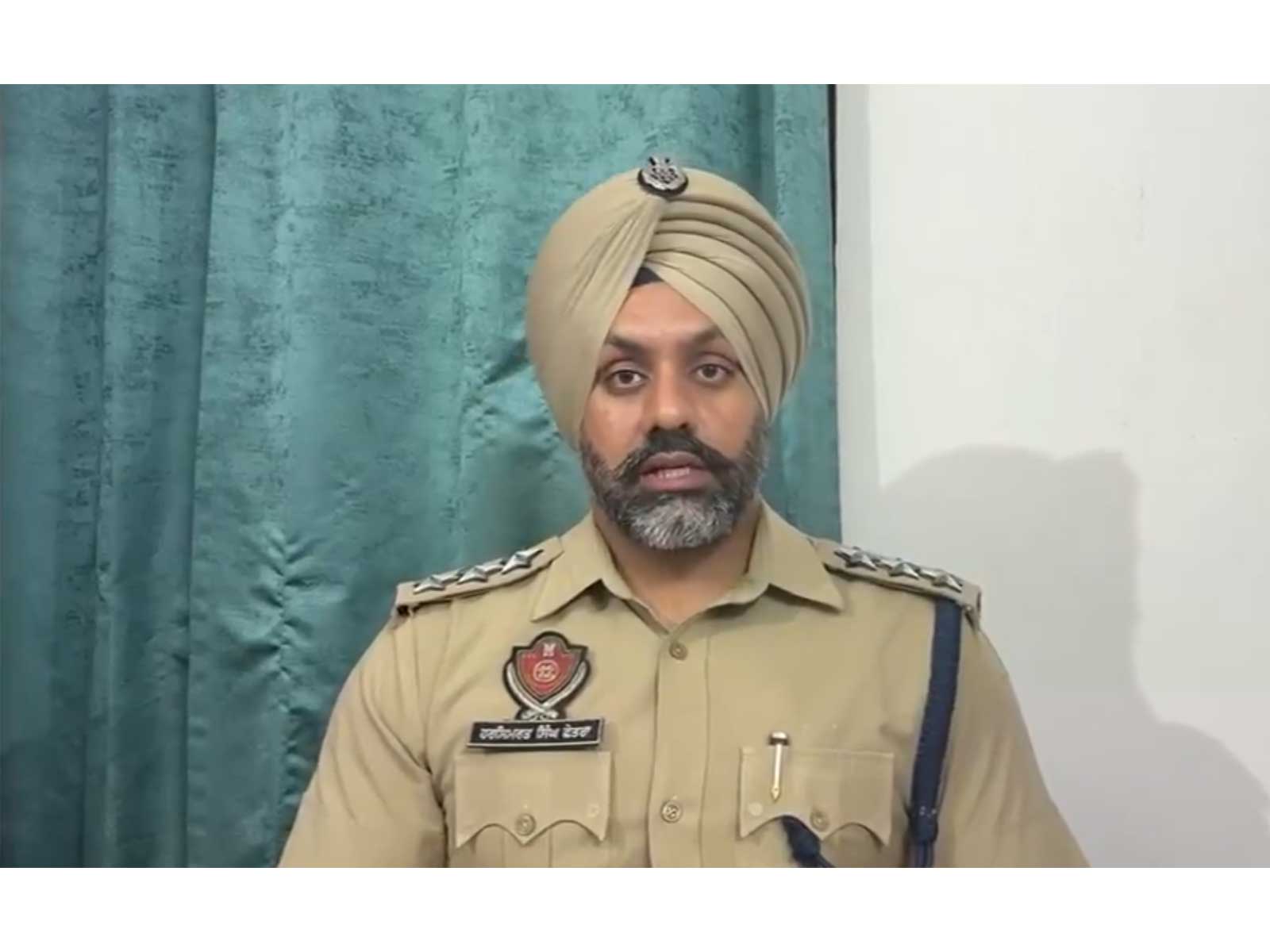 Harsimrat Singh Chehtra, DSP Mohali (Photo/ANI) Harsimrat Singh Chehtra, DSP Mohali (Photo/ANI)