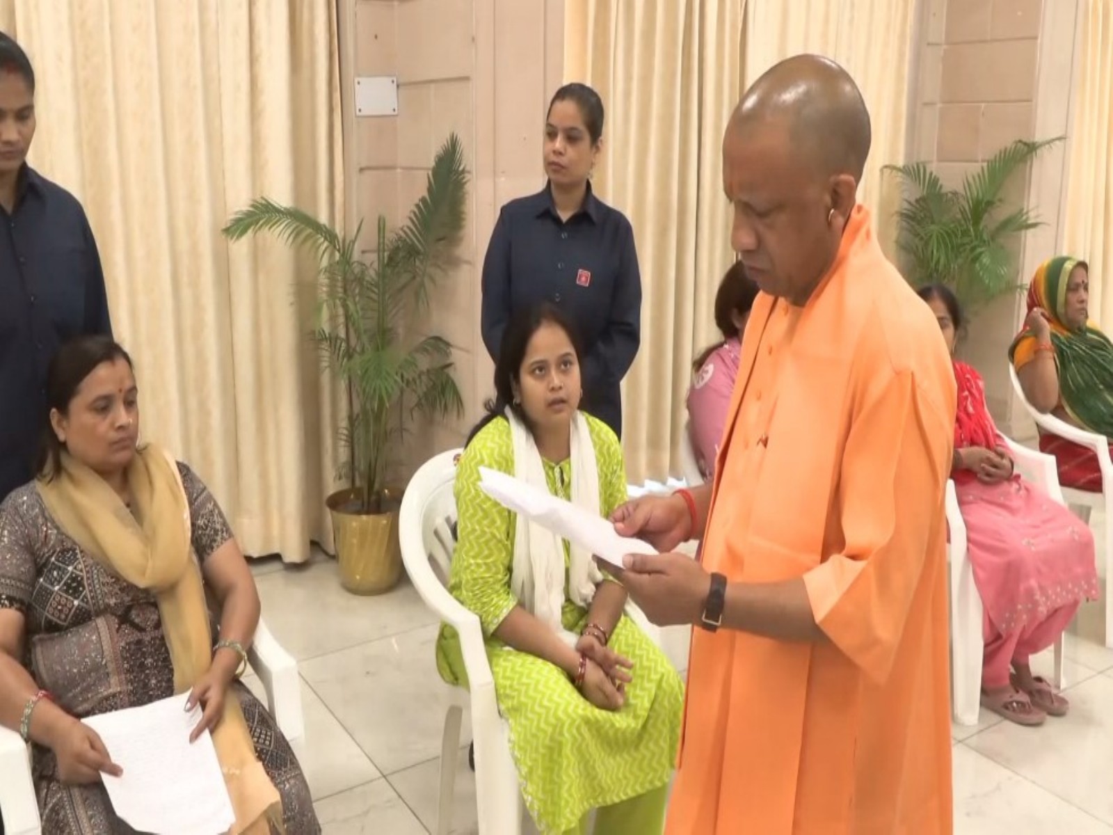 Uttar Pradesh Chief Minister Yogi Adityanath (Photo/ANI)