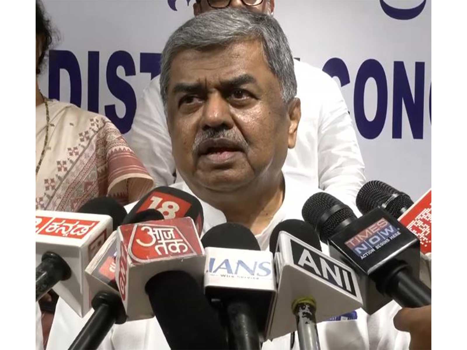 Karnataka Congress chief BK Hariprasad (Photo/ANI)