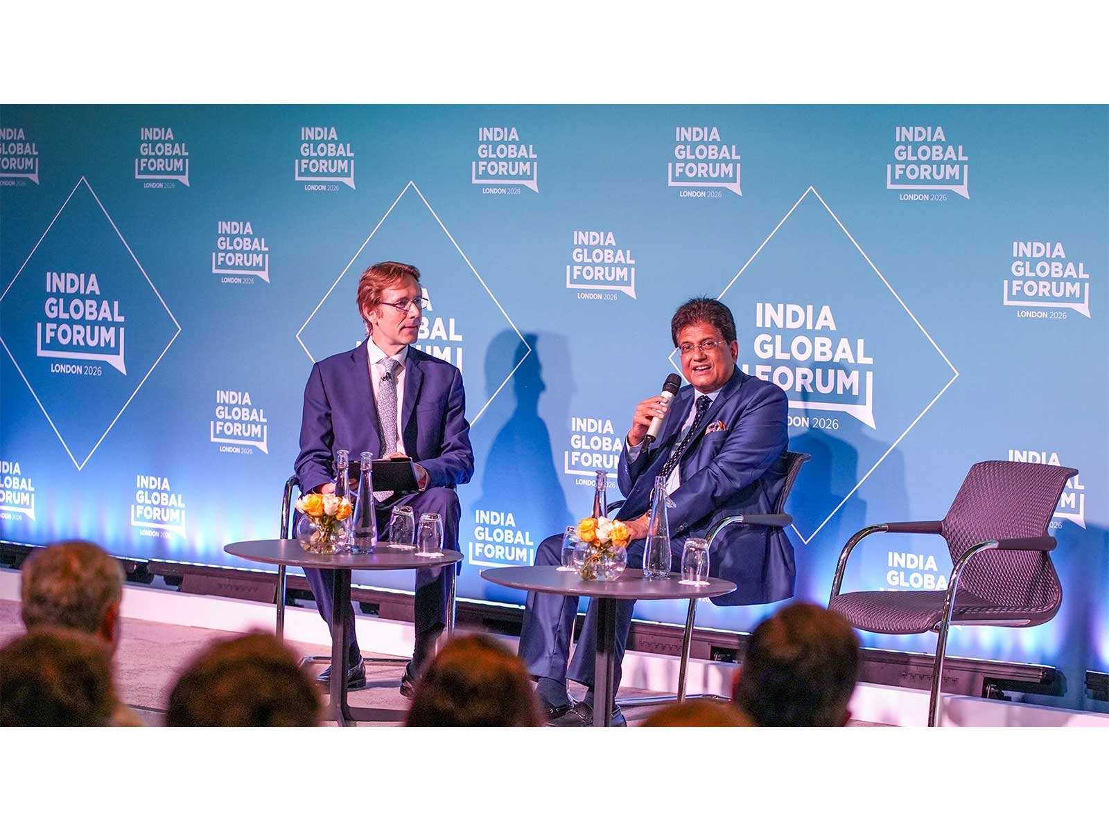 India's Commerce & Industry Minister Piyush Goyal in conversation at the Capital & Future