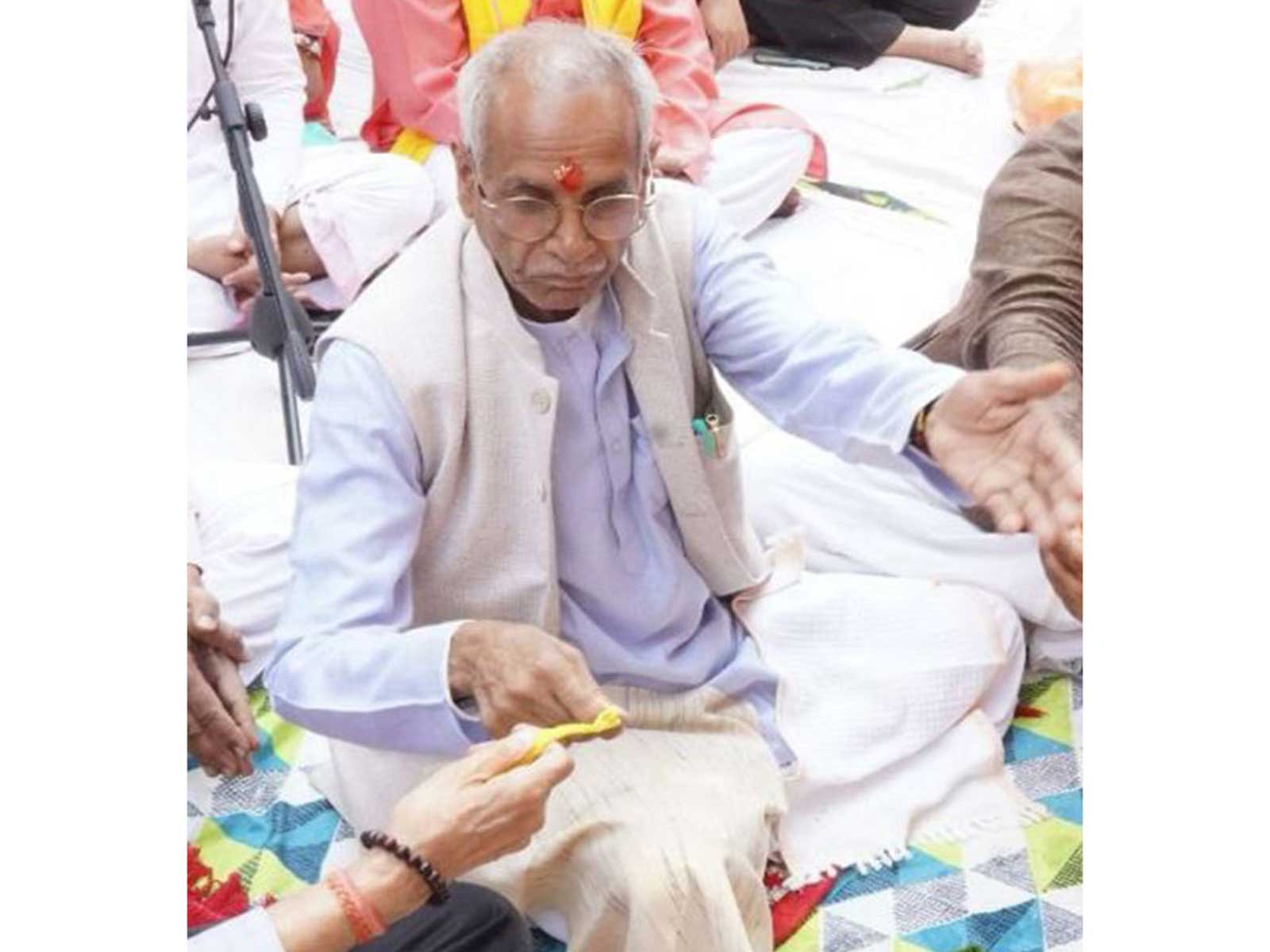 Ram Janmabhoomi Teerth Kshetra General Secretary Champat Rai (Photo/@ChampatRaiVHP)