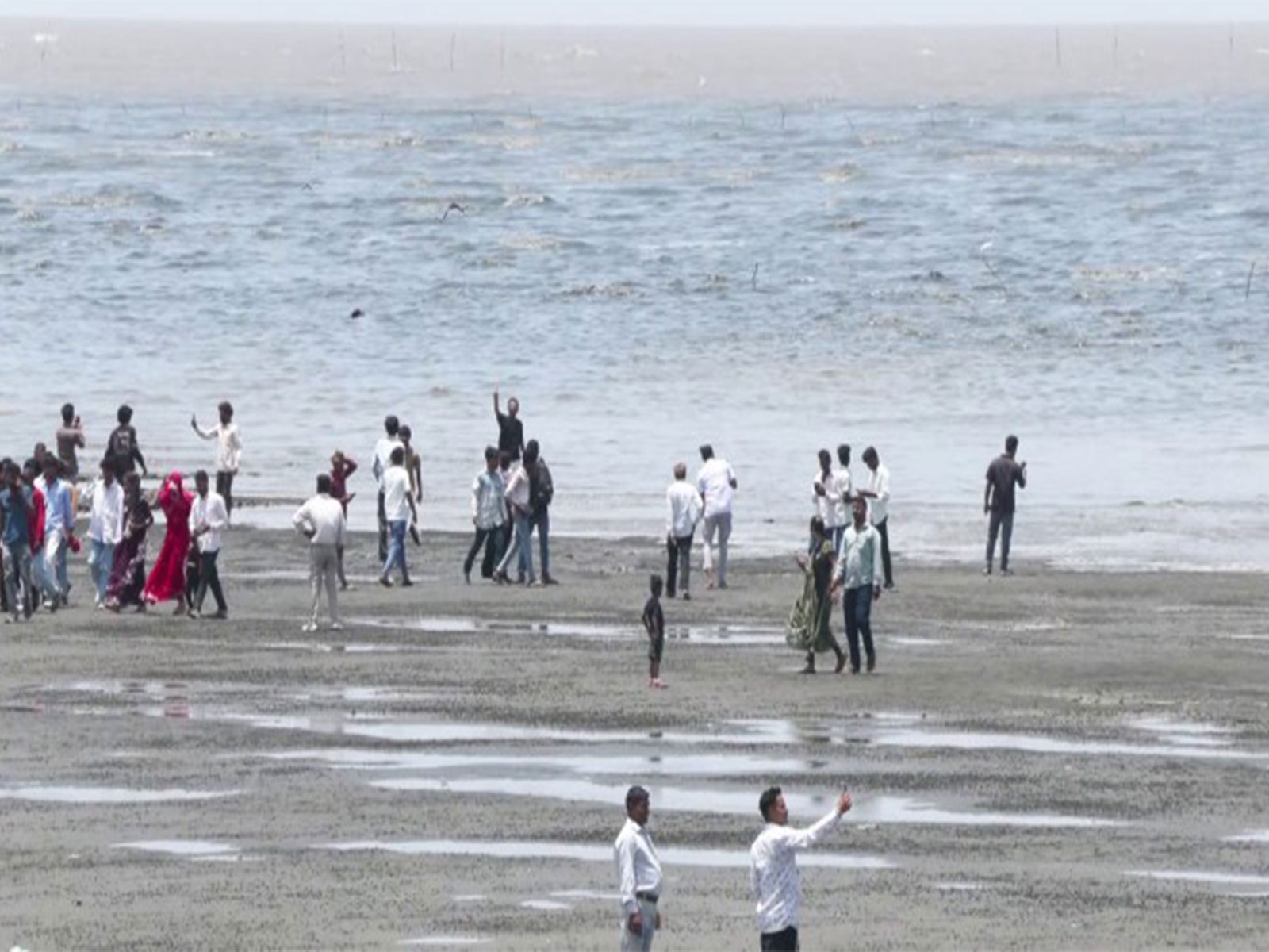 Gujarat's Dumas beach (Photo/ANI)