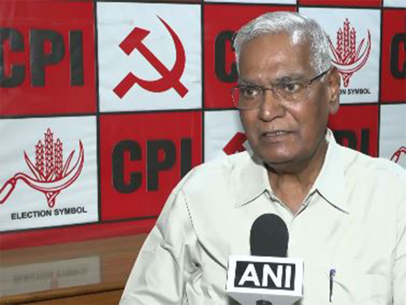 CPI National General Secretary D Raja (Photo/ANI)