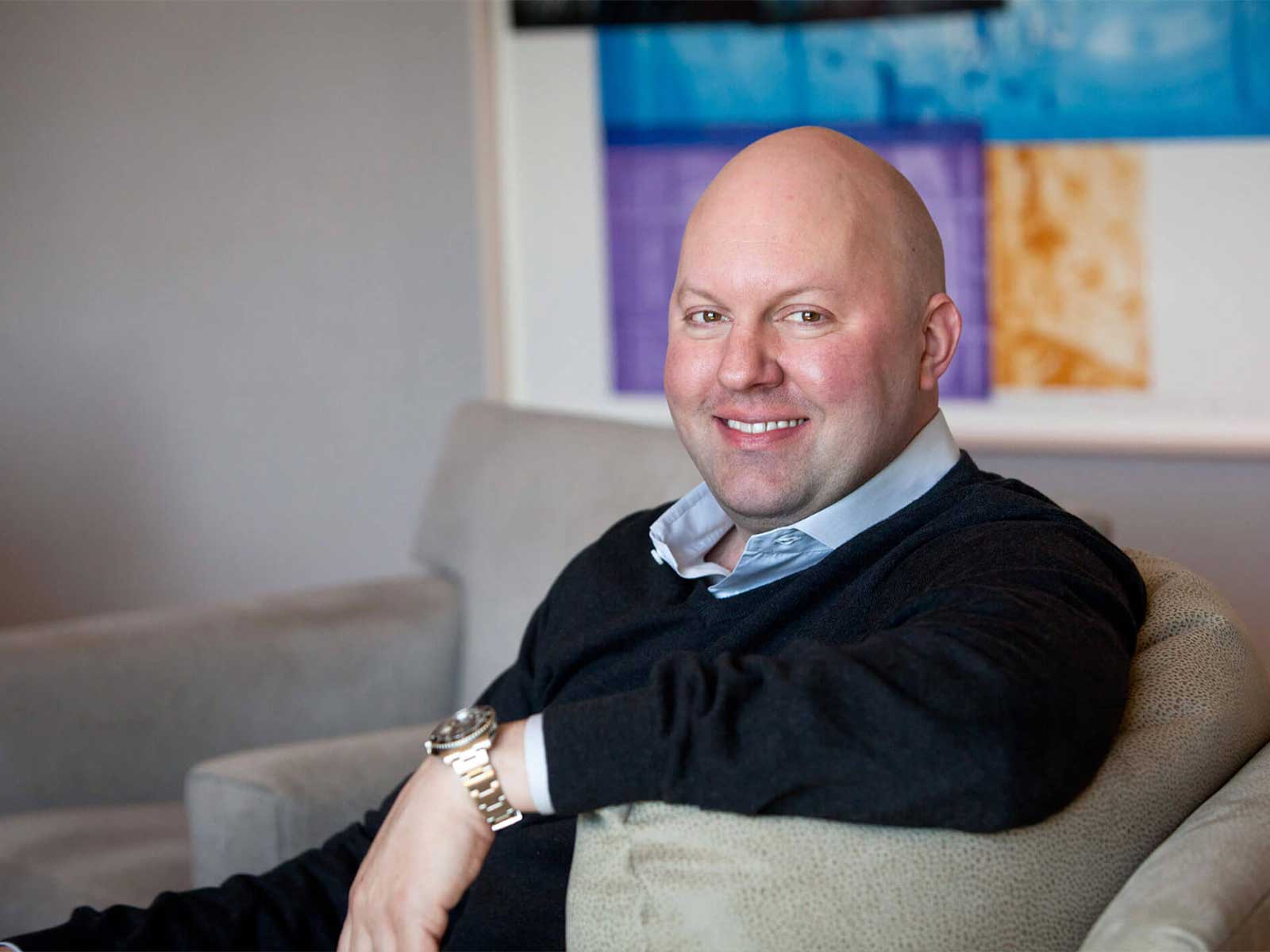 Venture capitalist Marc Andreessen (Photo- Firm/Andreessen Horowitz)