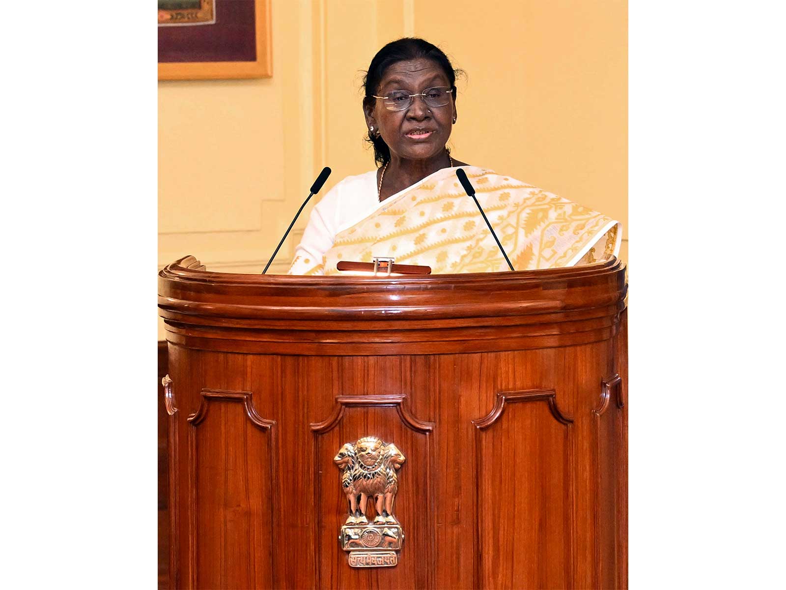 President Droupadi Murmu (File Photo/ANI)