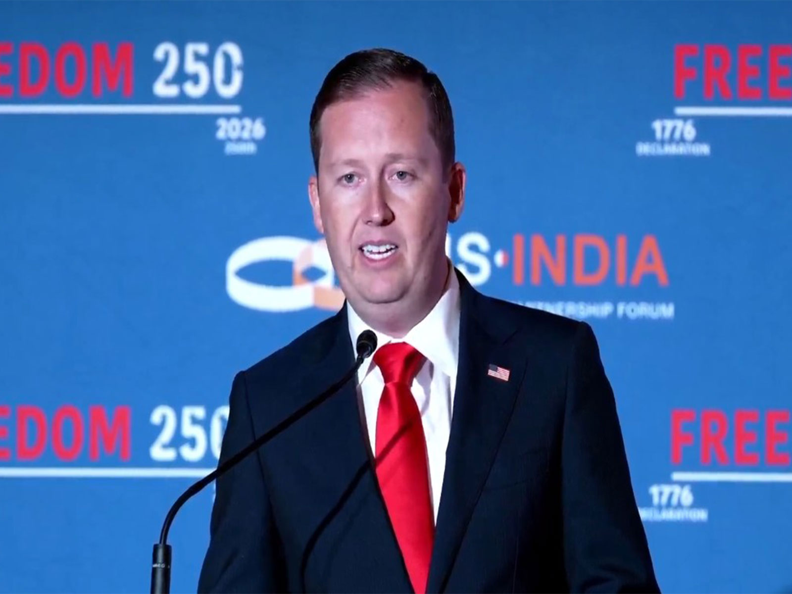 US Ambassador to India Sergio Gor (Photo/YouTube/USISPF) US Ambassador to India Sergio Gor (Photo/YouTube/USISPF)