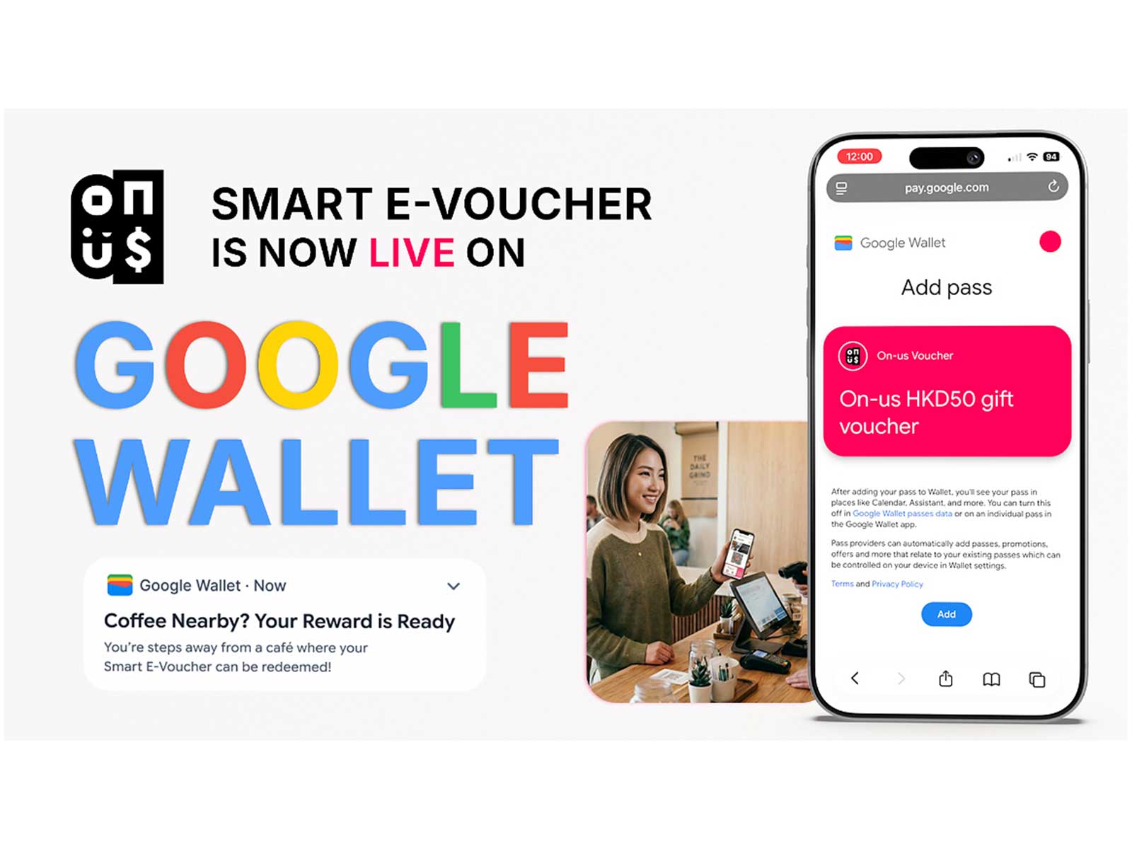 On-us Brings Real-Time Smart E-Vouchers to Google Wallet, Giving Marketers a Live Read on Customer Behavior On-us Brings Real-Time Smart E-Vouchers to Google Wallet, Giving Marketers a Live Read on Customer Behavior