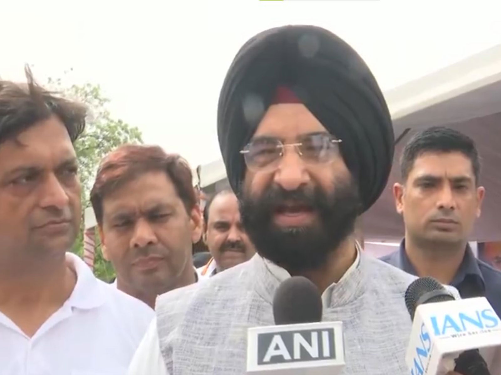 Delhi Minister Manjinder Singh Sirsa (Photo/ANI)