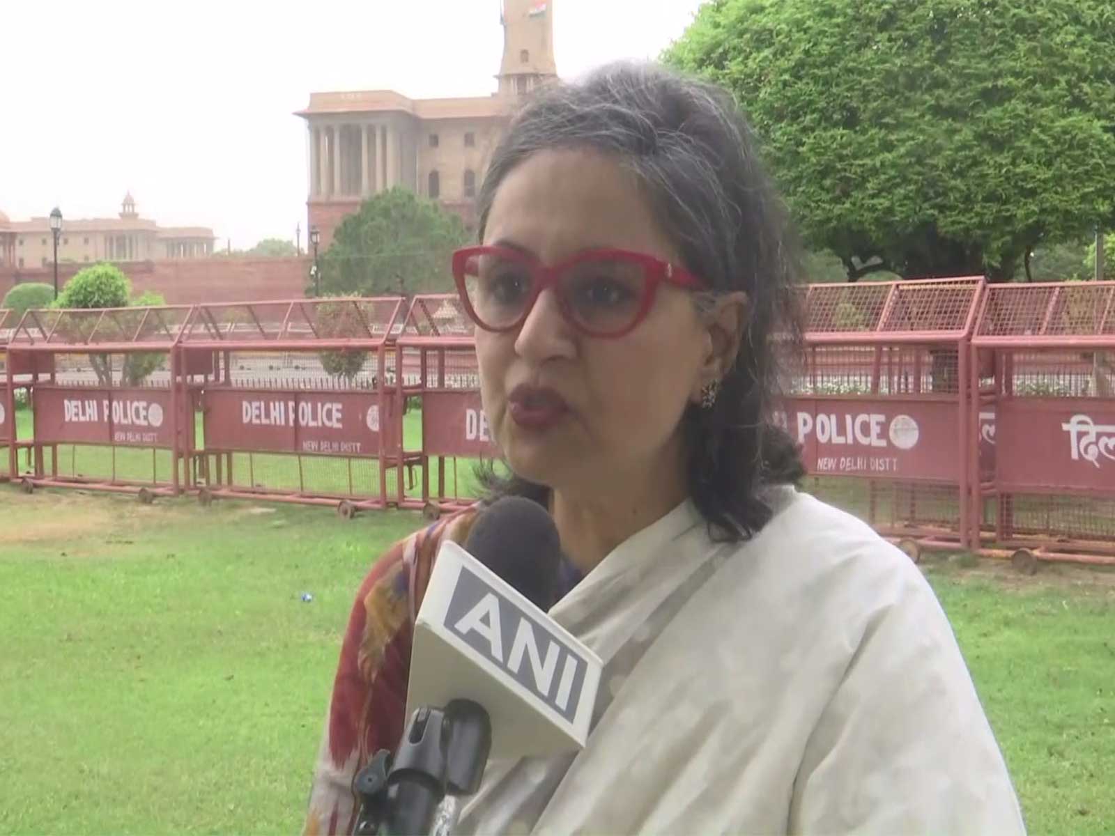TMC Rajya Sabha MP Sagarika Ghose (Photo/ANI)