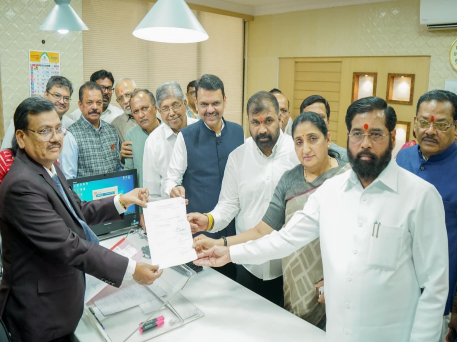 Shiv Sena UBT MLC Sachin Ahir (Photo credit/Eknath Shinde office) Shiv Sena UBT MLC Sachin Ahir (Photo credit/Eknath Shinde office)