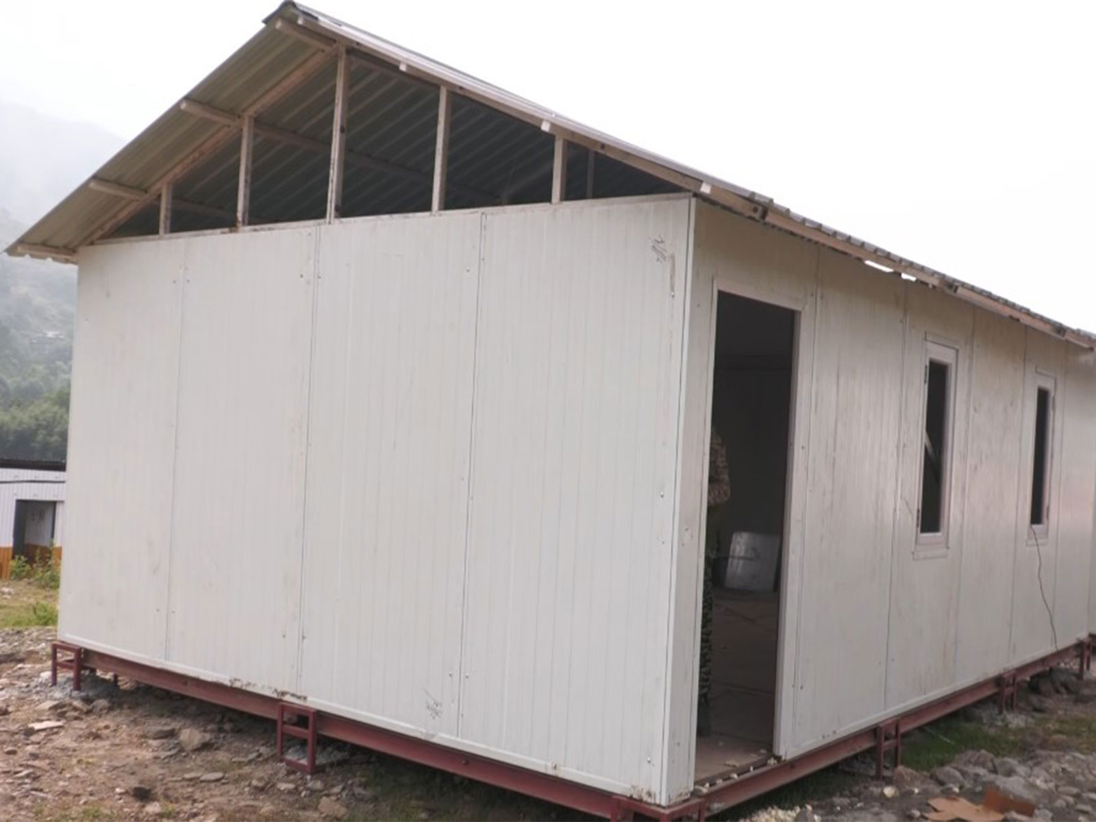 Specially designed insulated huts (Photo/ANI)
