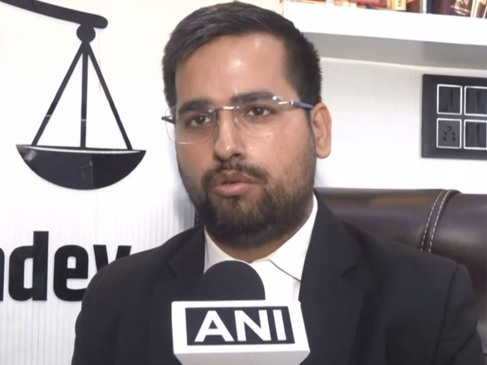 Twisha Sharma's family's counsel Ankur Pandey (Photo/ANI)