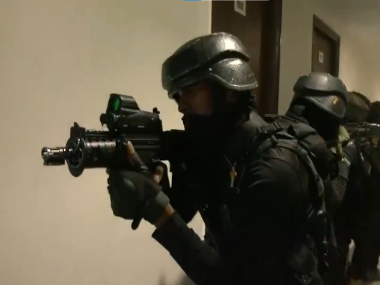 Visuals from the anti-terrorist mock drill (Photo/ANI)