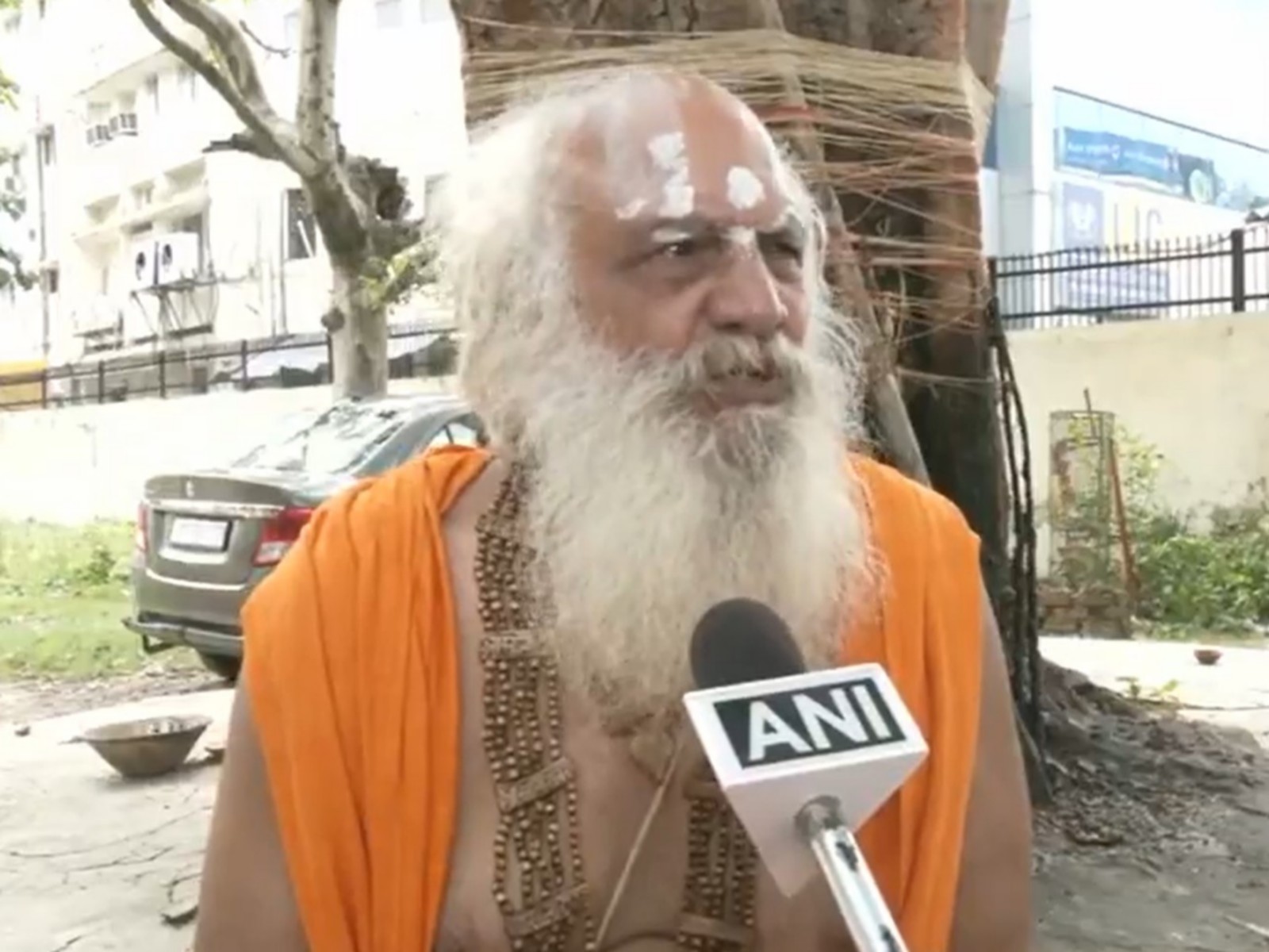 Hanumangarhi Temple Mahant Dharmadas (Photo/ANI) Hanumangarhi Temple Mahant Dharmadas (Photo/ANI)